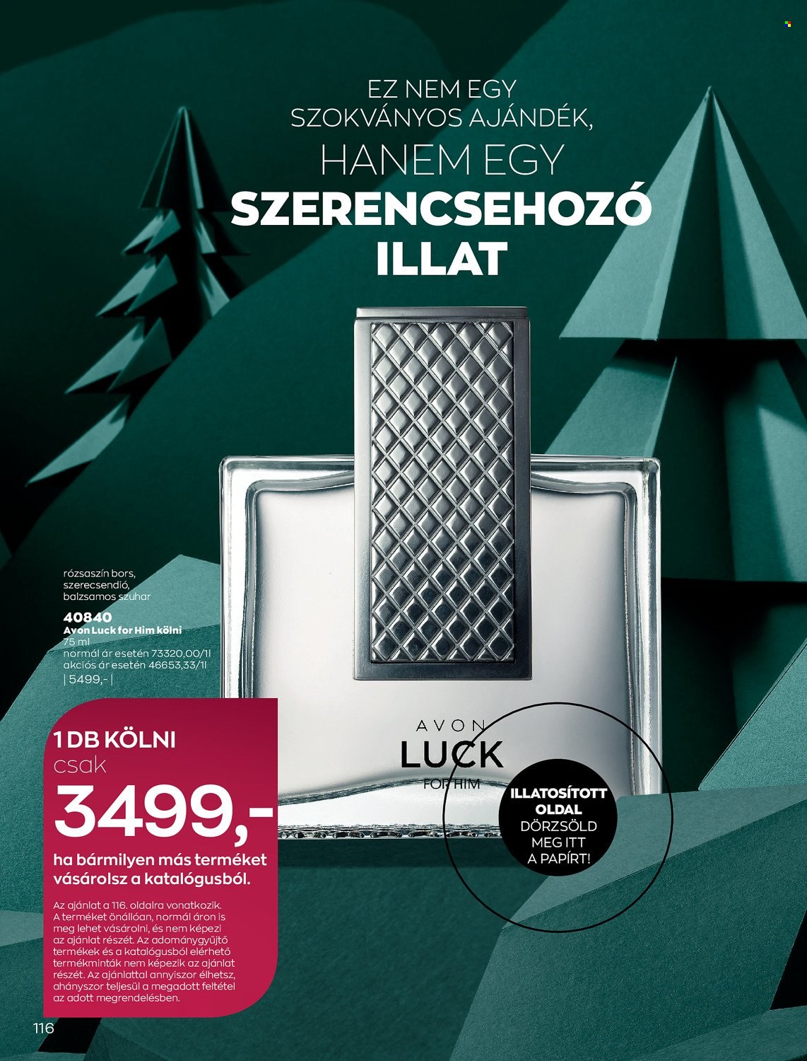 Avon akciós újságok - 2021.12.01 - 2021.12.31. Oldal 118