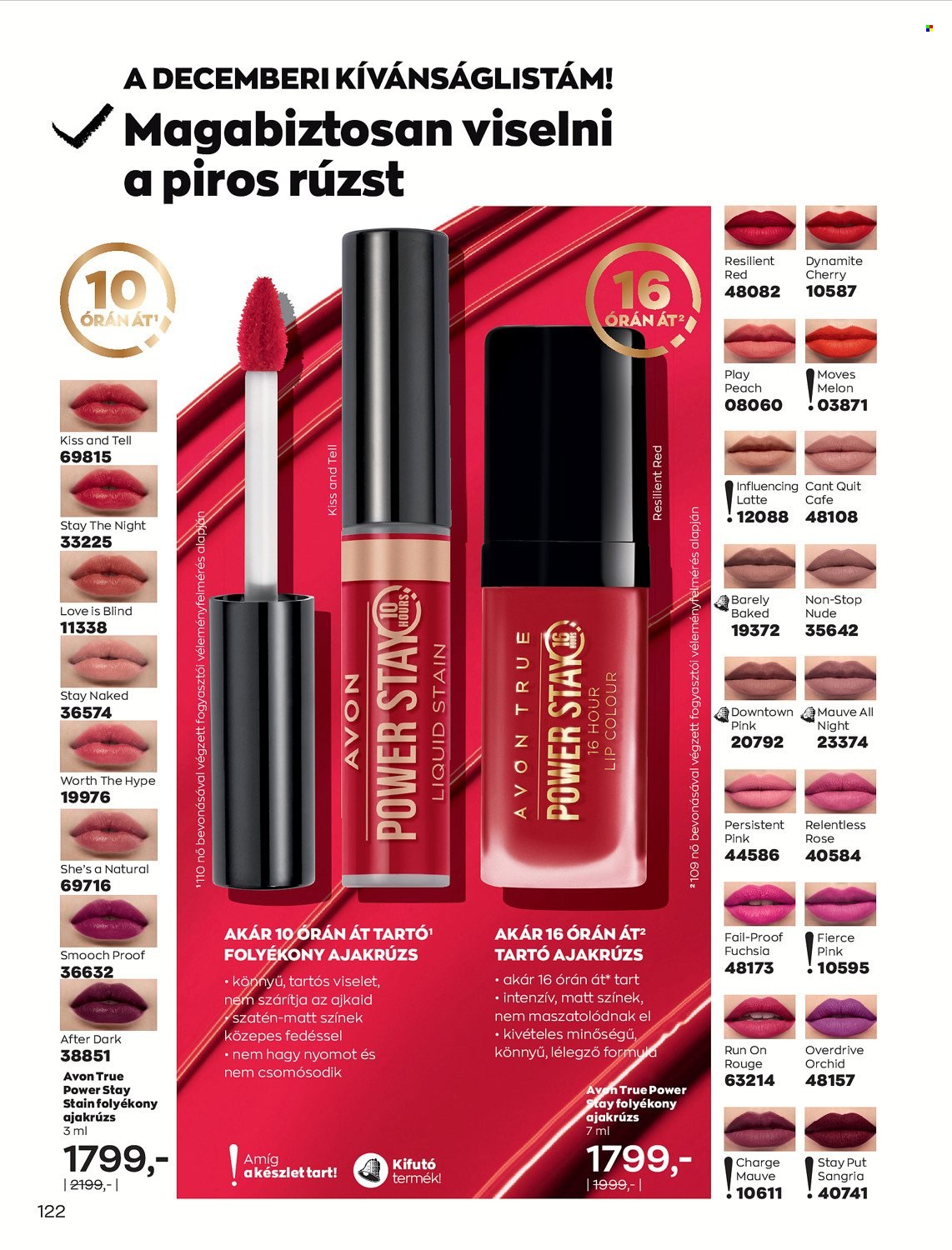 Avon akciós újságok - 2021.12.01 - 2021.12.31. Oldal 124