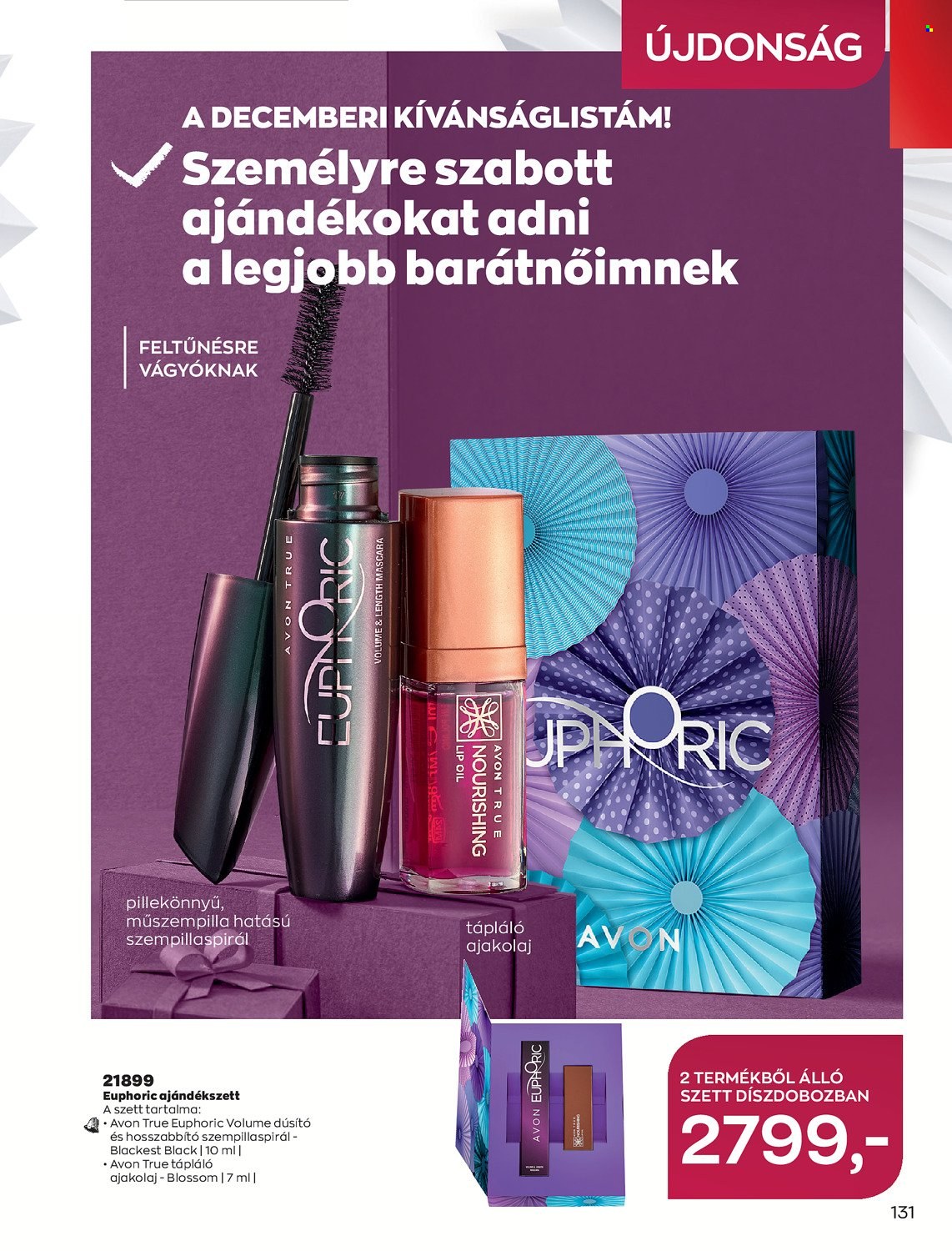 Avon akciós újságok - 2021.12.01 - 2021.12.31. Oldal 133
