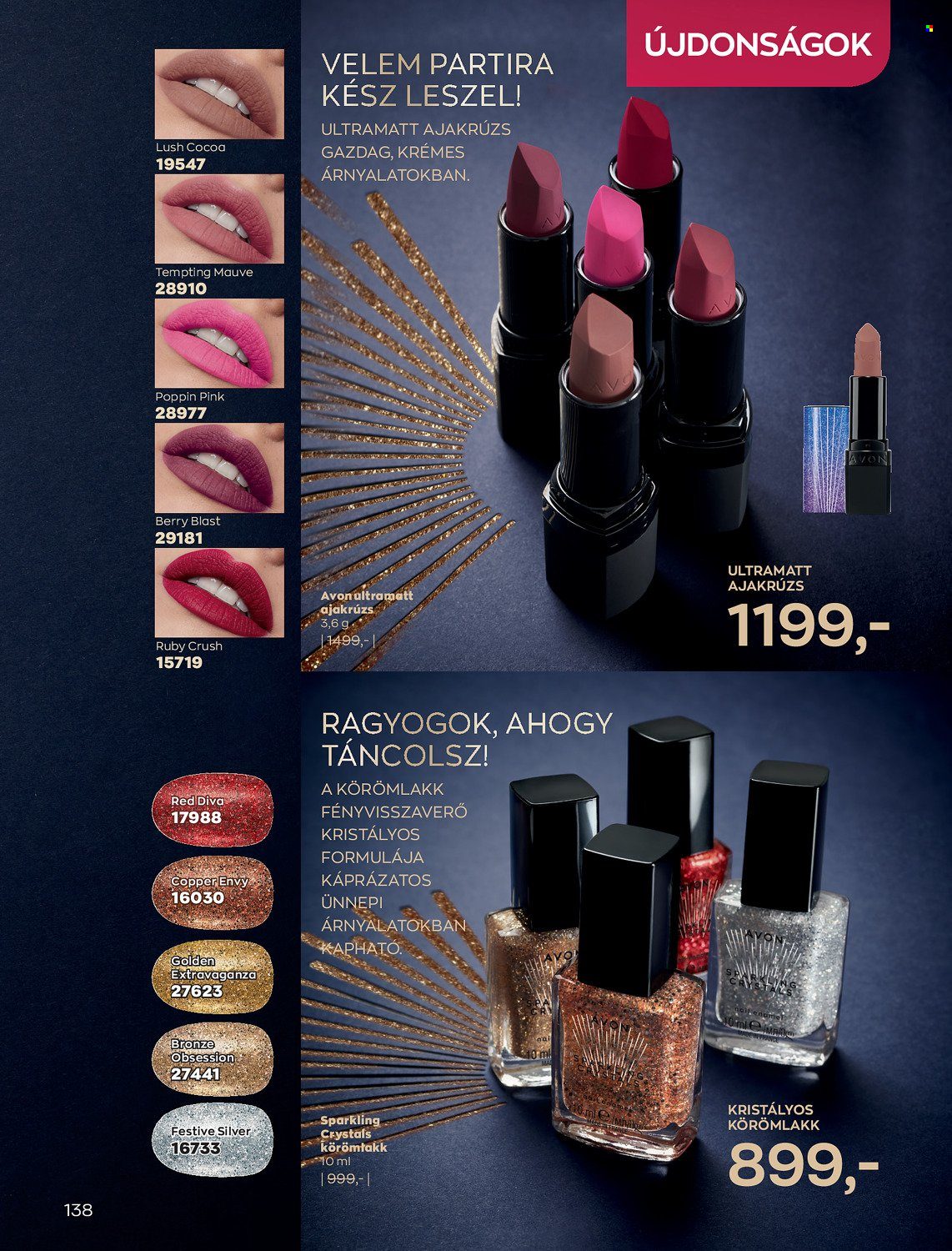 Avon akciós újságok - 2021.12.01 - 2021.12.31. Oldal 140