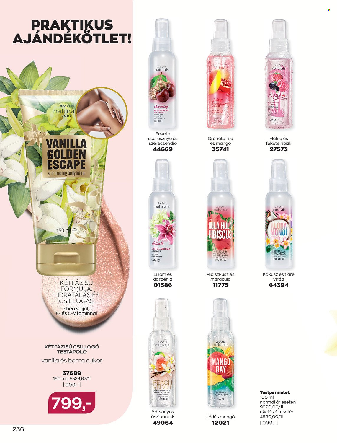 Avon akciós újságok - 2021.12.01 - 2021.12.31. Oldal 238