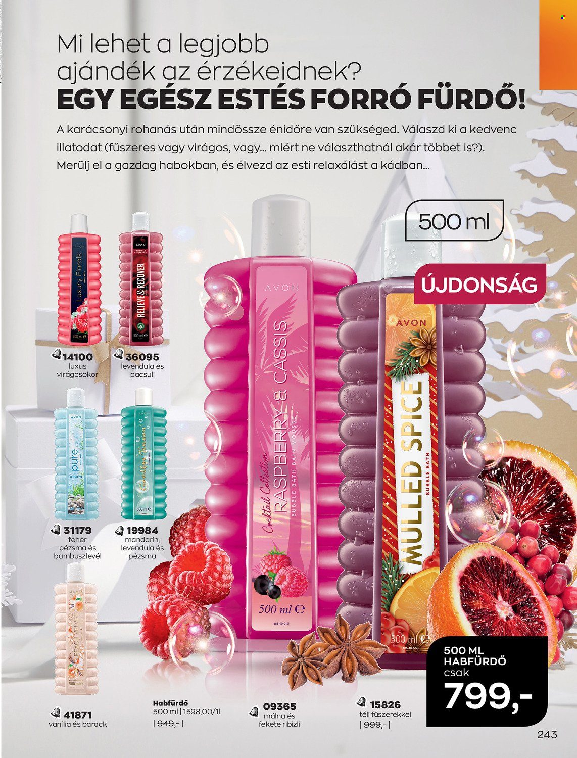 Avon akciós újságok - 2021.12.01 - 2021.12.31. Oldal 245