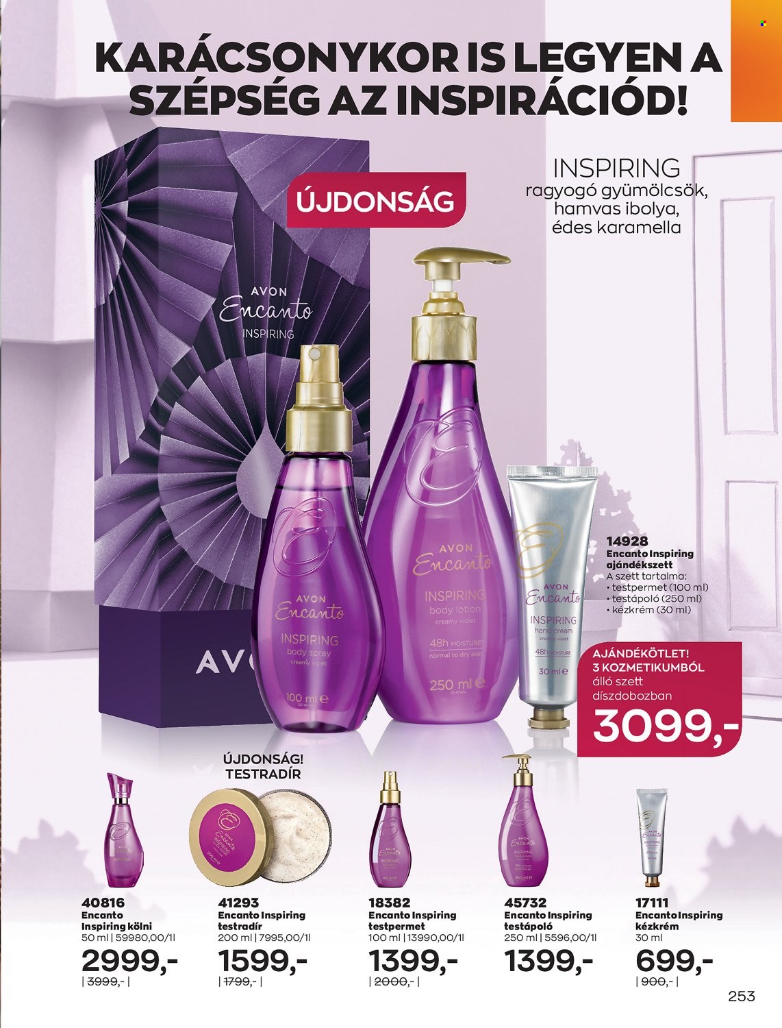 Avon akciós újságok - 2021.12.01 - 2021.12.31. Oldal 255