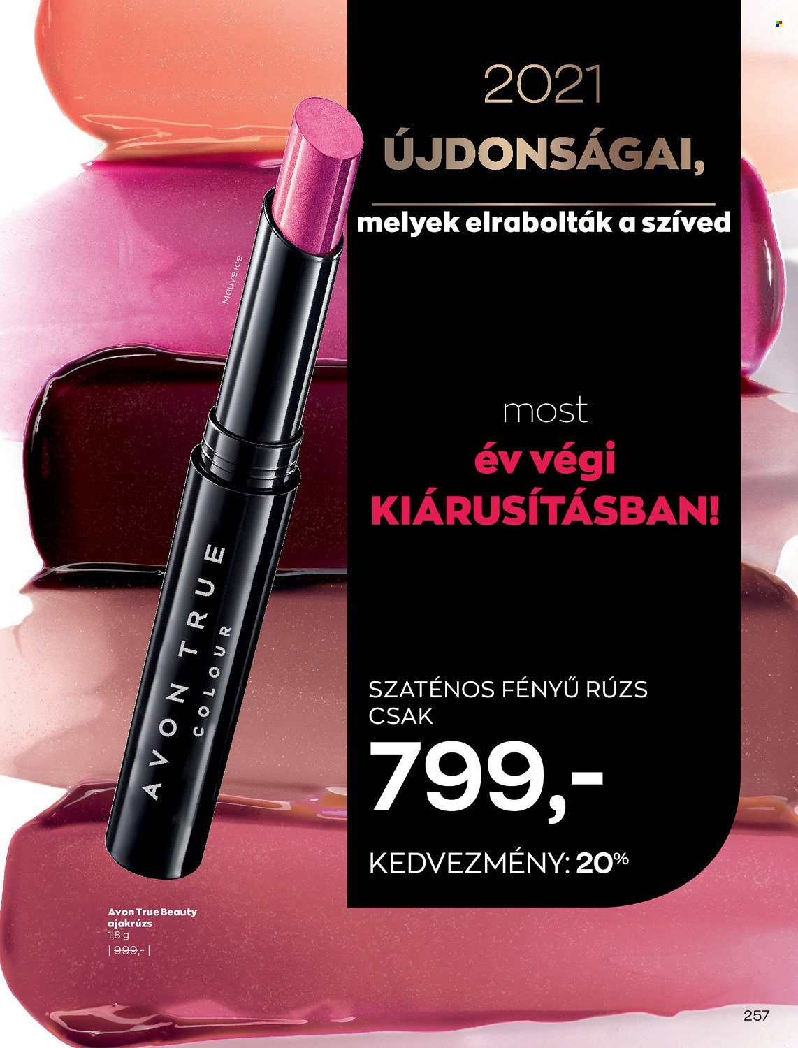 Avon akciós újságok - 2021.12.01 - 2021.12.31. Oldal 259