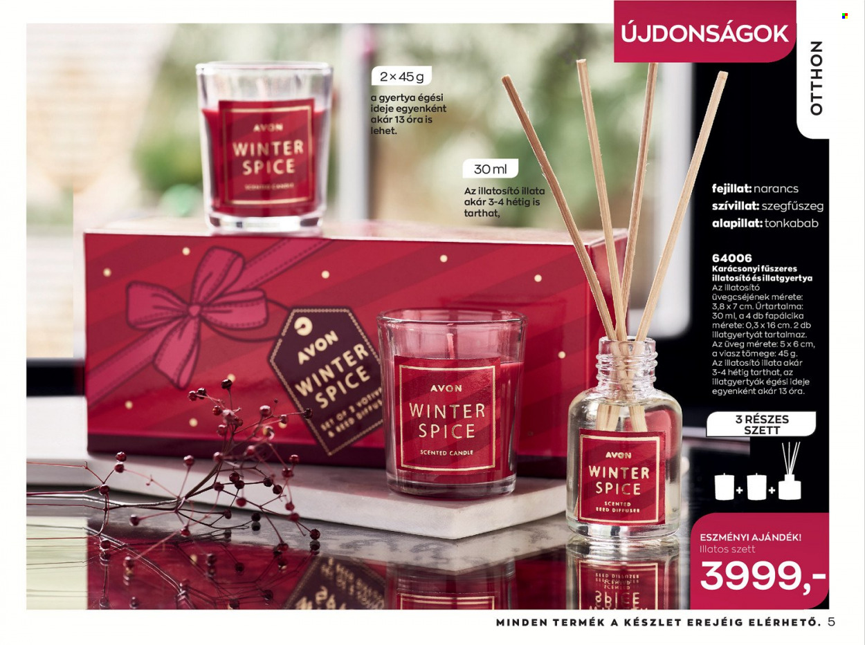 Avon akciós újságok - 2021.12.01 - 2021.12.31. Oldal 5