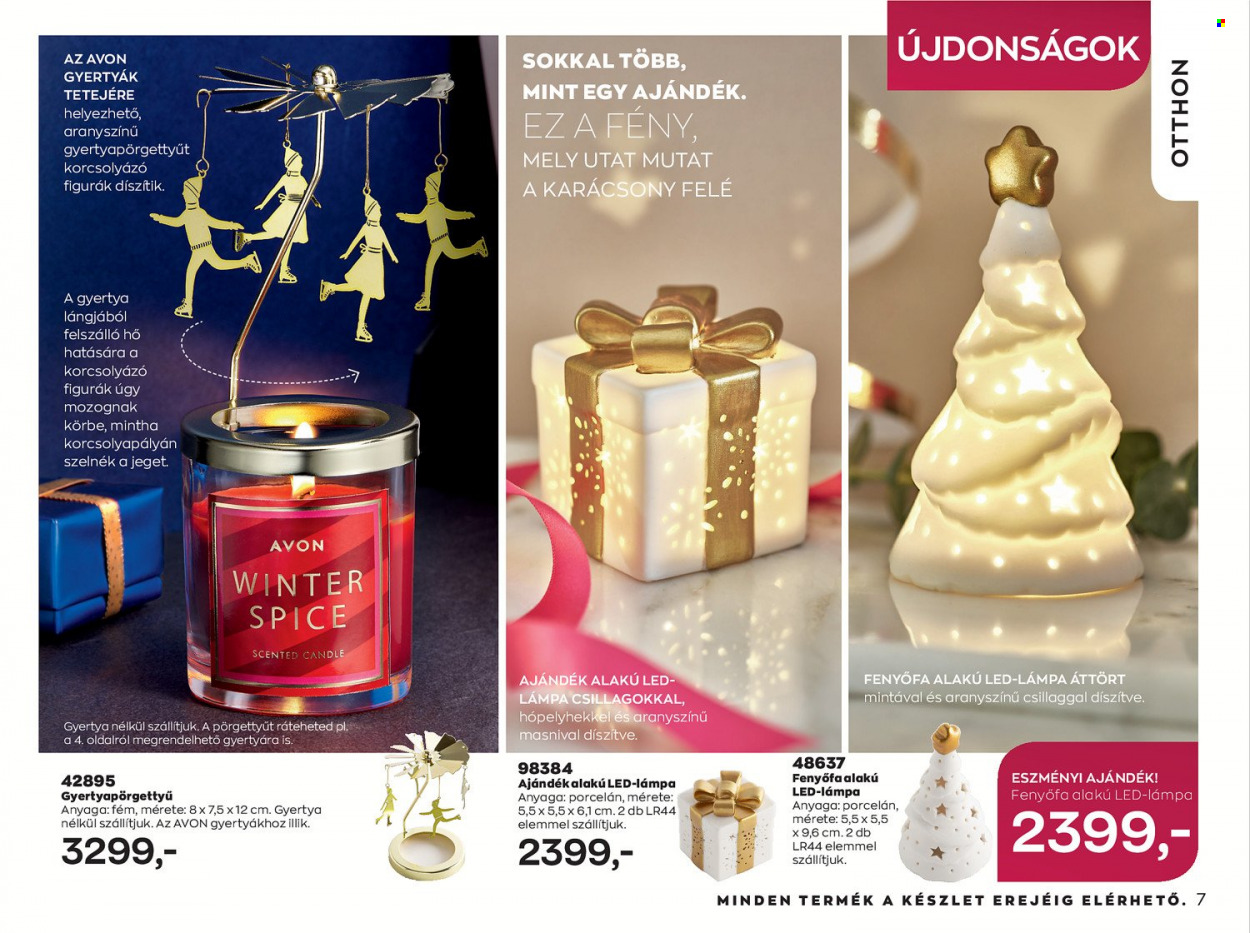 Avon akciós újságok - 2021.12.01 - 2021.12.31. Oldal 7