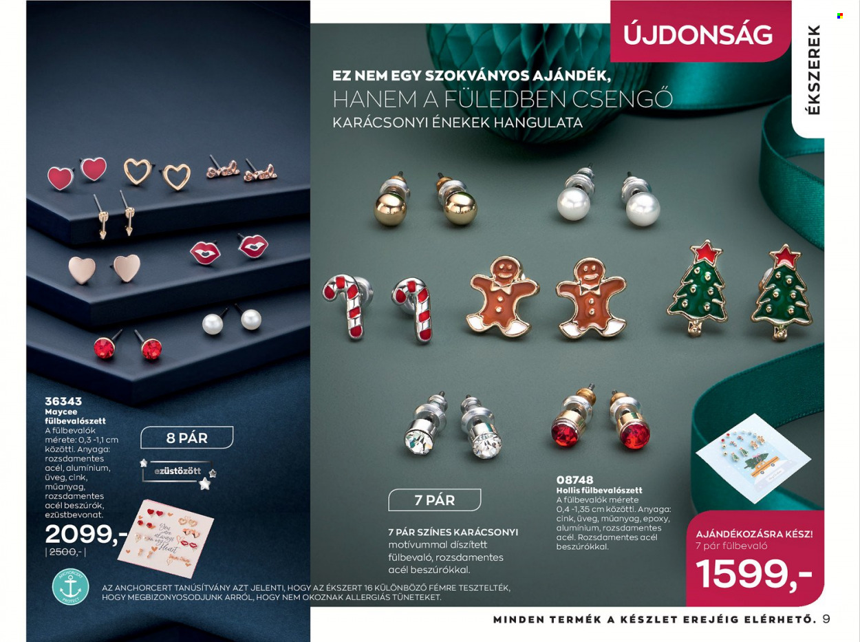 Avon akciós újságok - 2021.12.01 - 2021.12.31. Oldal 9