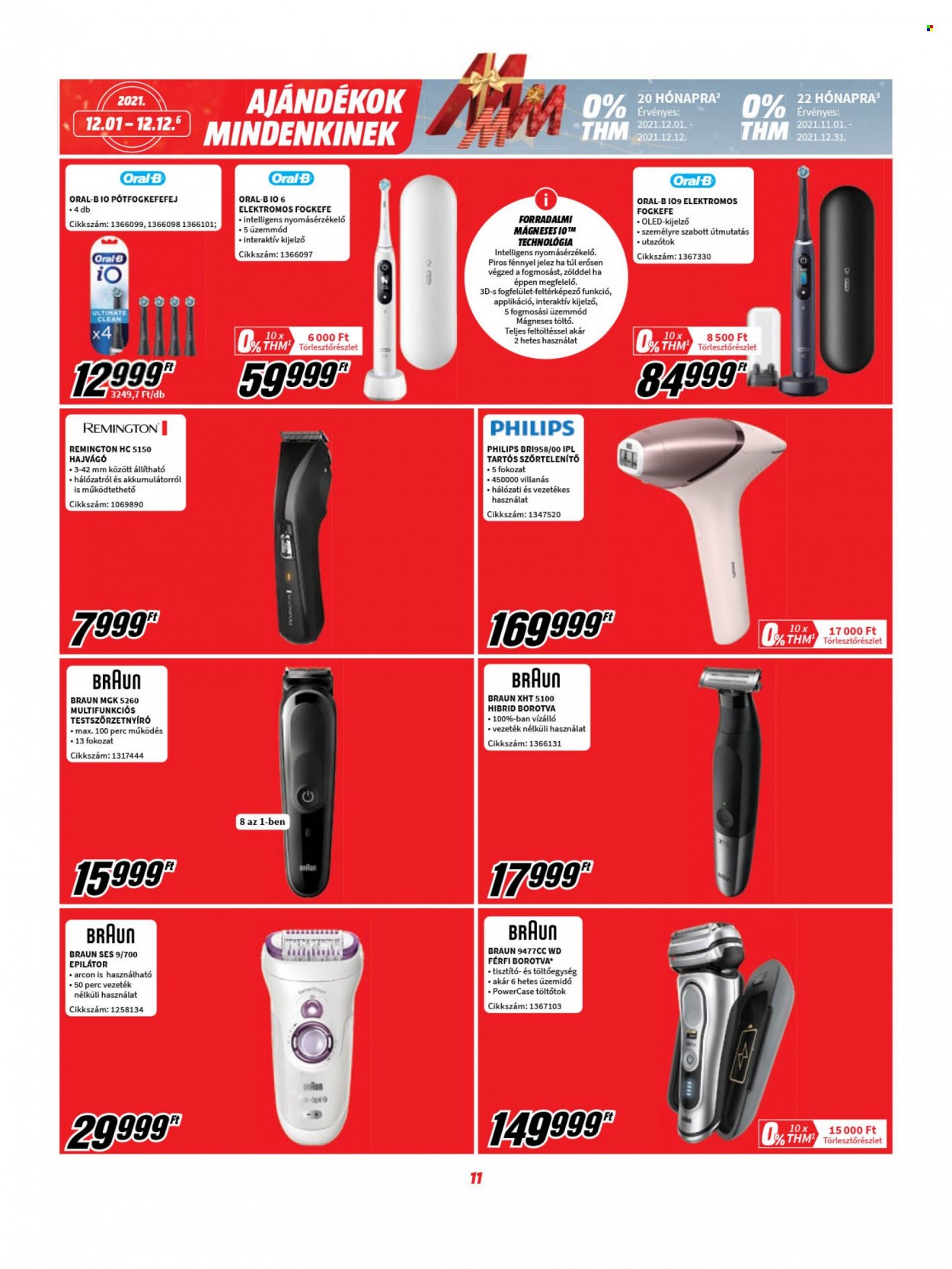 MediaMarkt akciós újságok - 2021.12.01 - 2021.12.12. Oldal 11