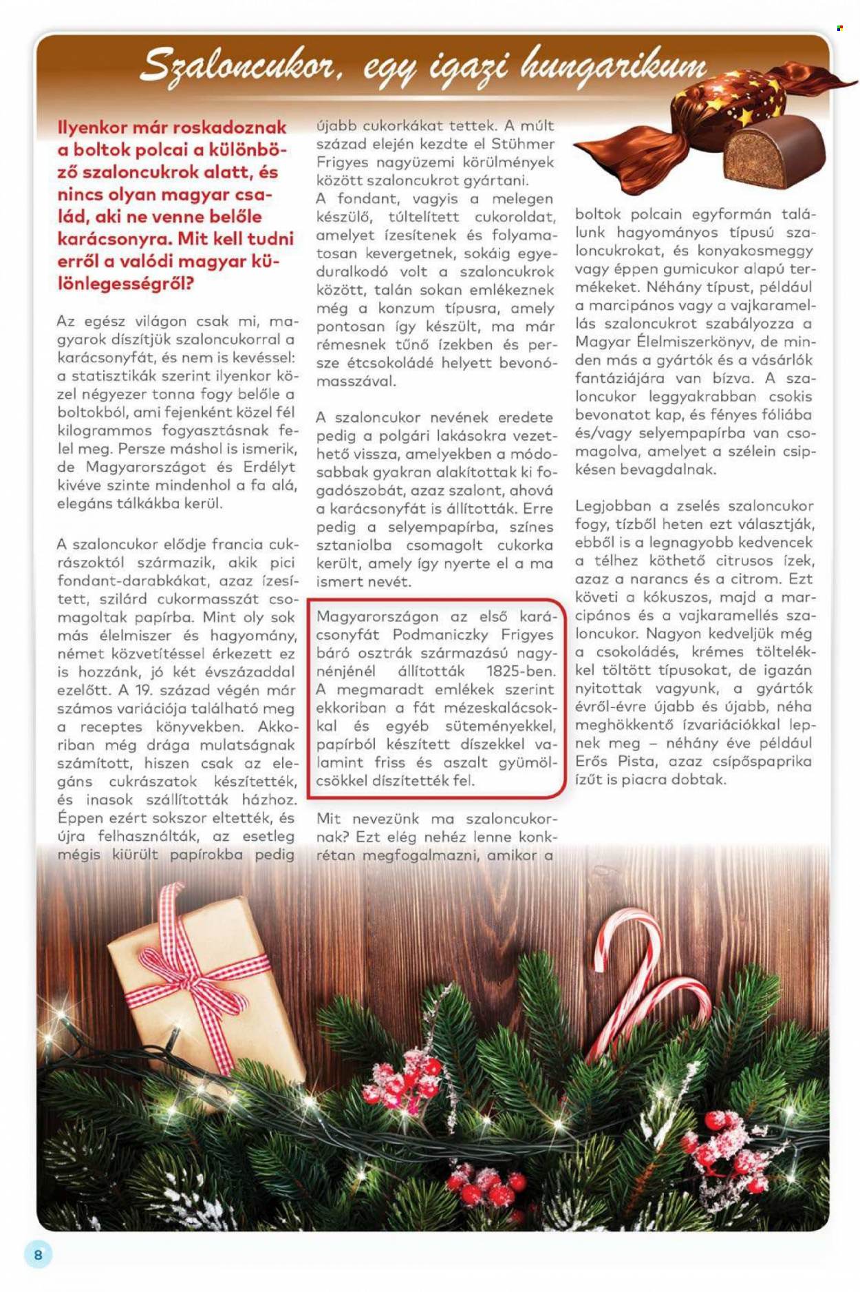 Gyöngy Patikák akciós újságok - 2021.12.01 - 2021.12.31. Oldal 8