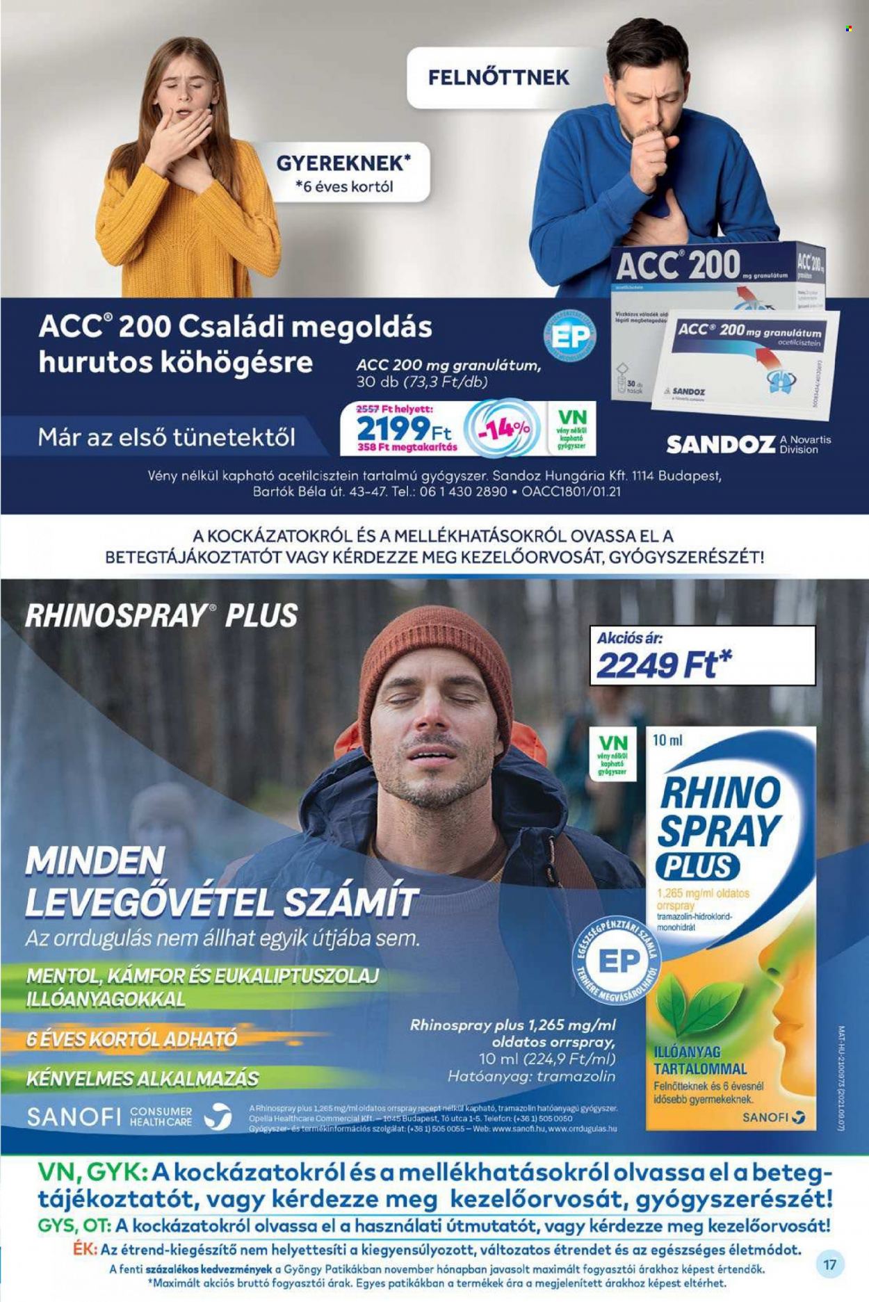 Gyöngy Patikák akciós újságok - 2021.12.01 - 2021.12.31. Oldal 17