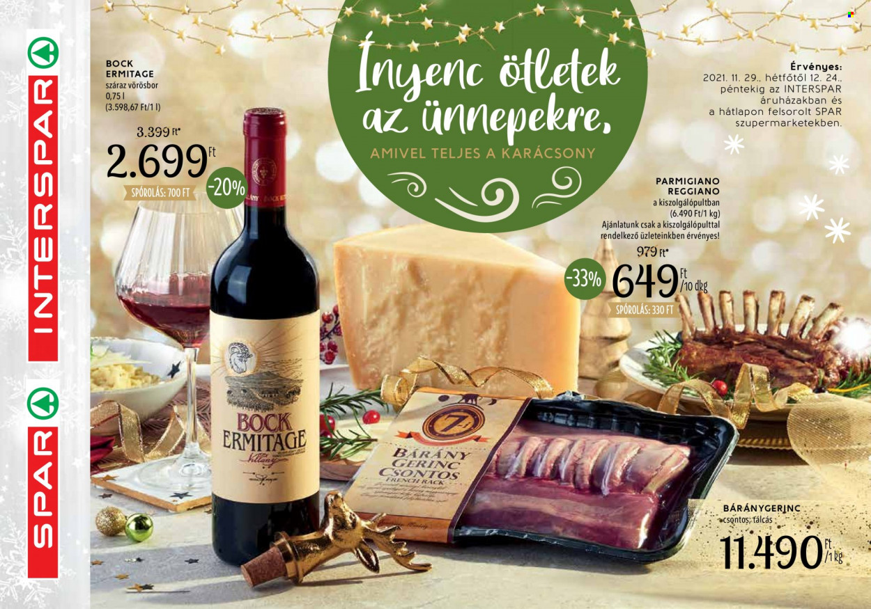 SPAR akciós újságok - 2021.11.29 - 2021.12.24. Oldal 1