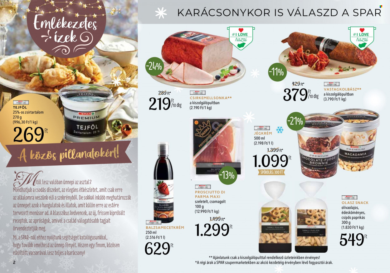SPAR akciós újságok - 2021.11.29 - 2021.12.24. Oldal 2