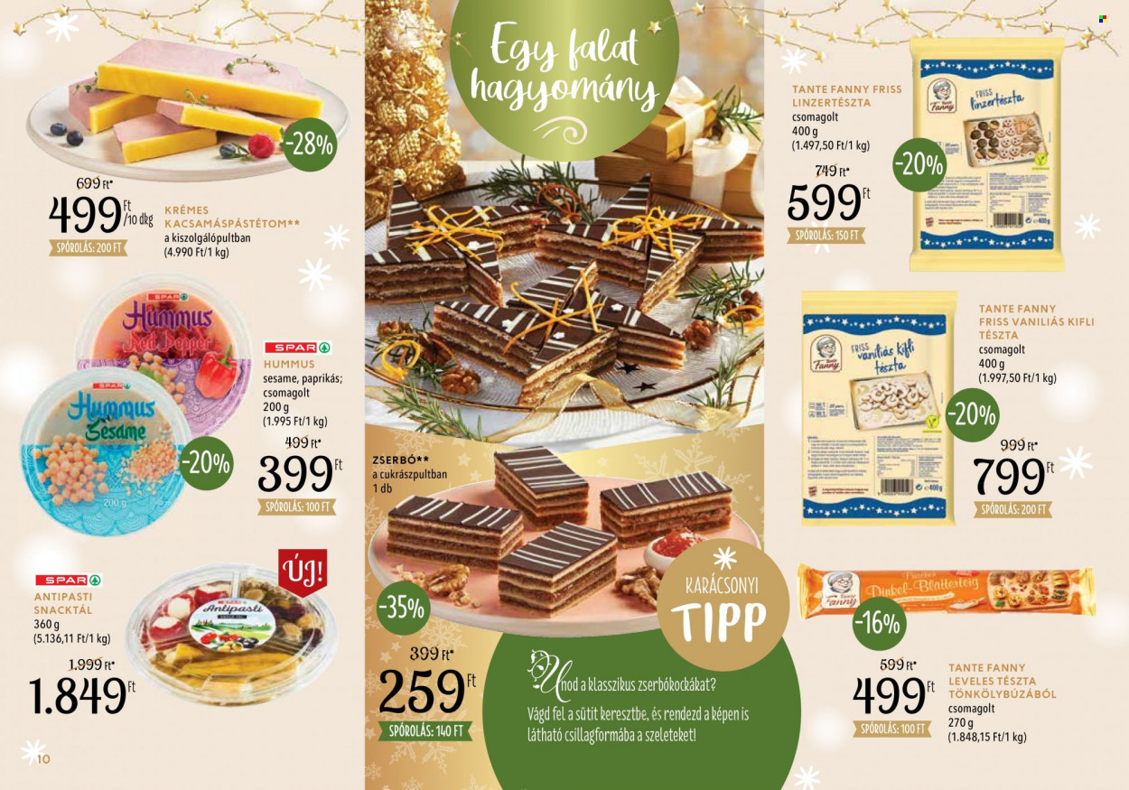 SPAR akciós újságok - 2021.11.29 - 2021.12.24. Oldal 10