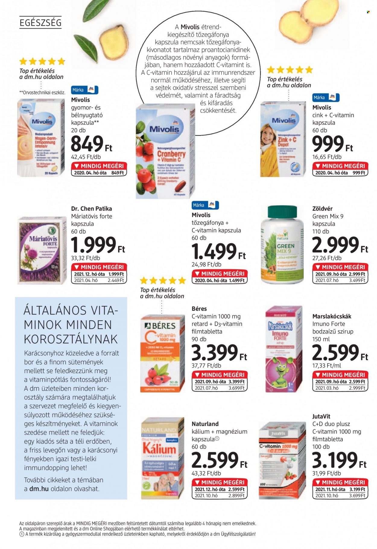 dm drogerie markt akciós újságok - 2021.12.02 - 2021.12.31. Oldal 22