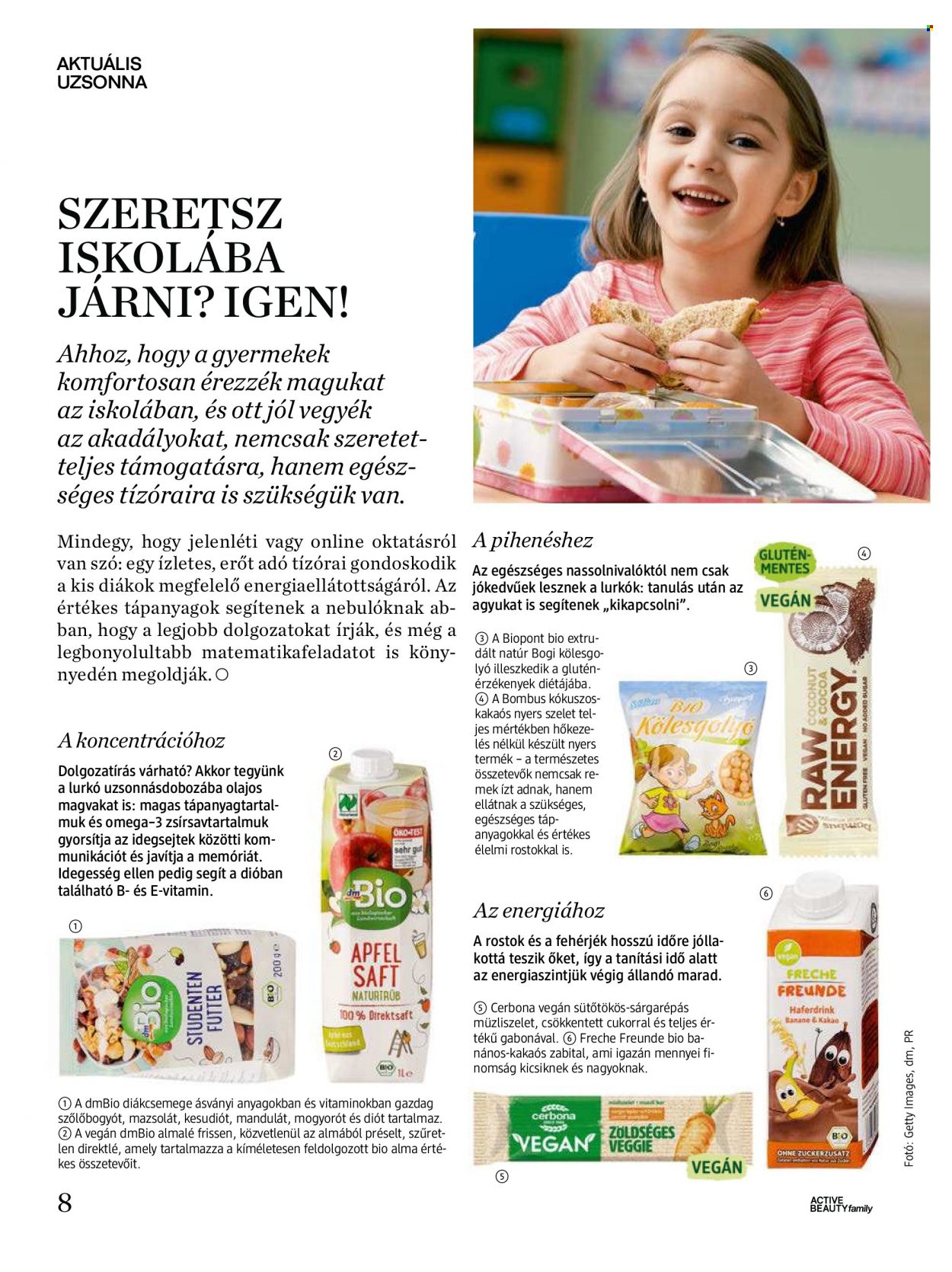 dm drogerie markt akciós újságok. Oldal 8