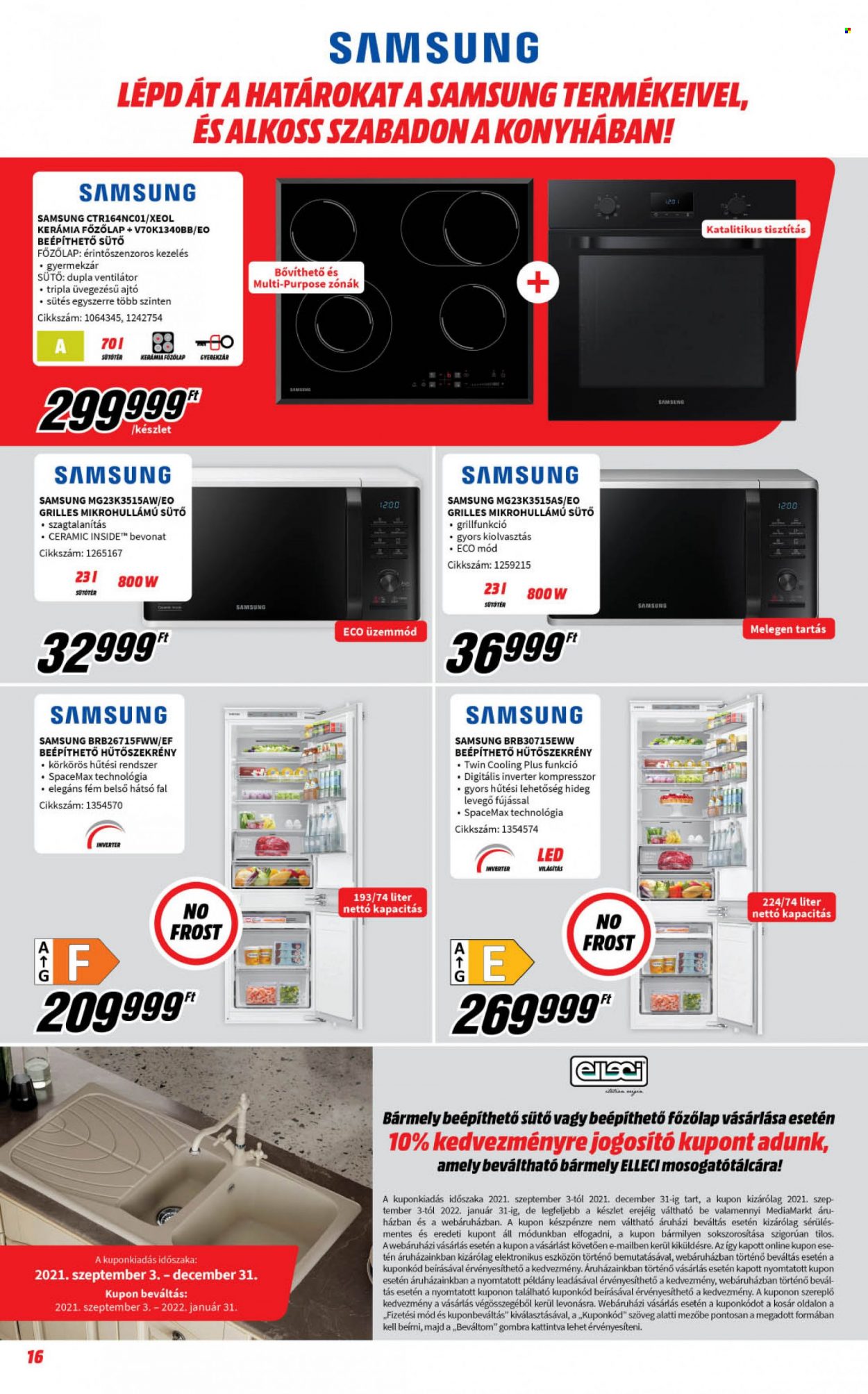 MediaMarkt akciós újságok - 2021.12.02 - 2021.12.31. Oldal 16