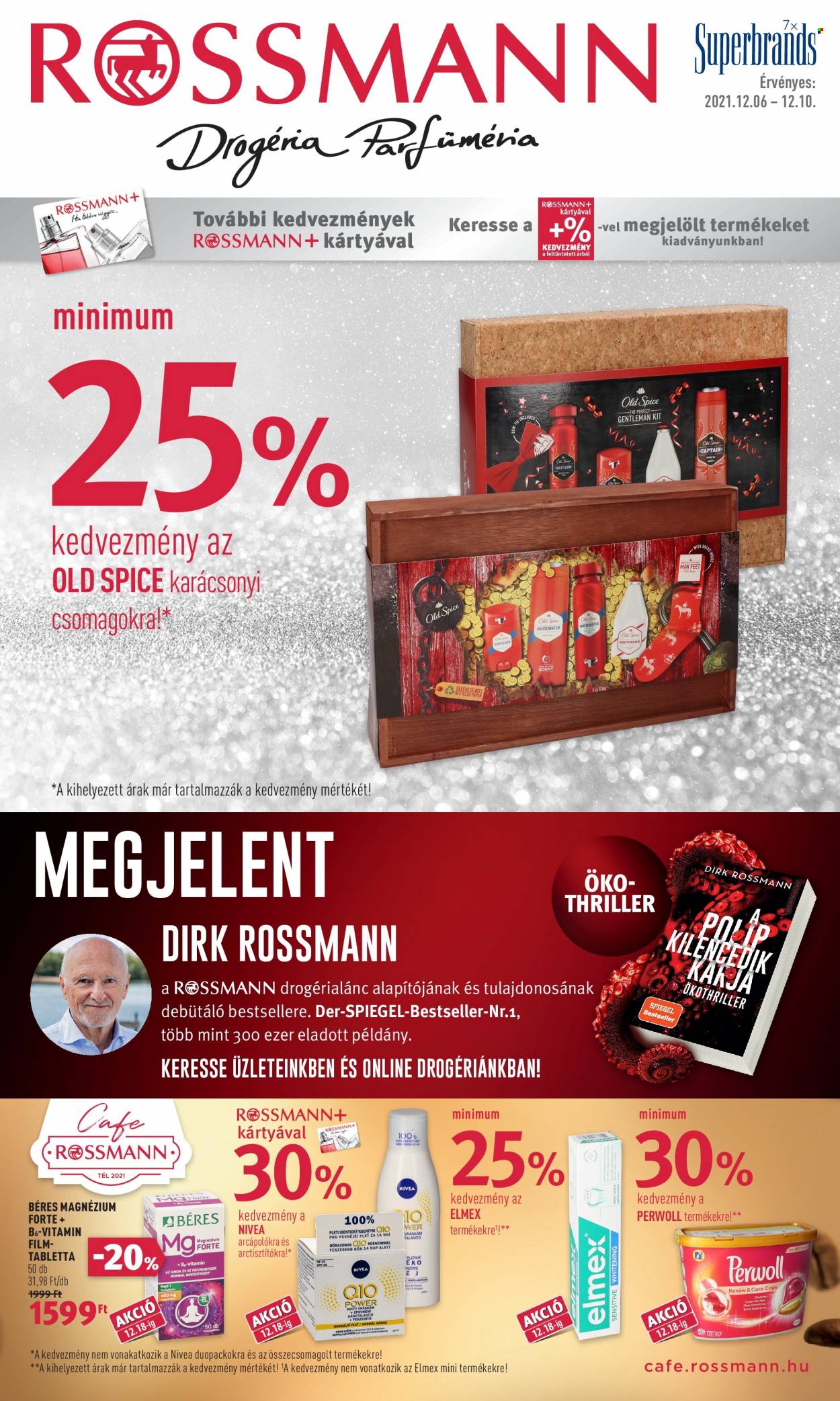 Rossmann akciós újságok - 2021.12.06 - 2021.12.10. Oldal 1