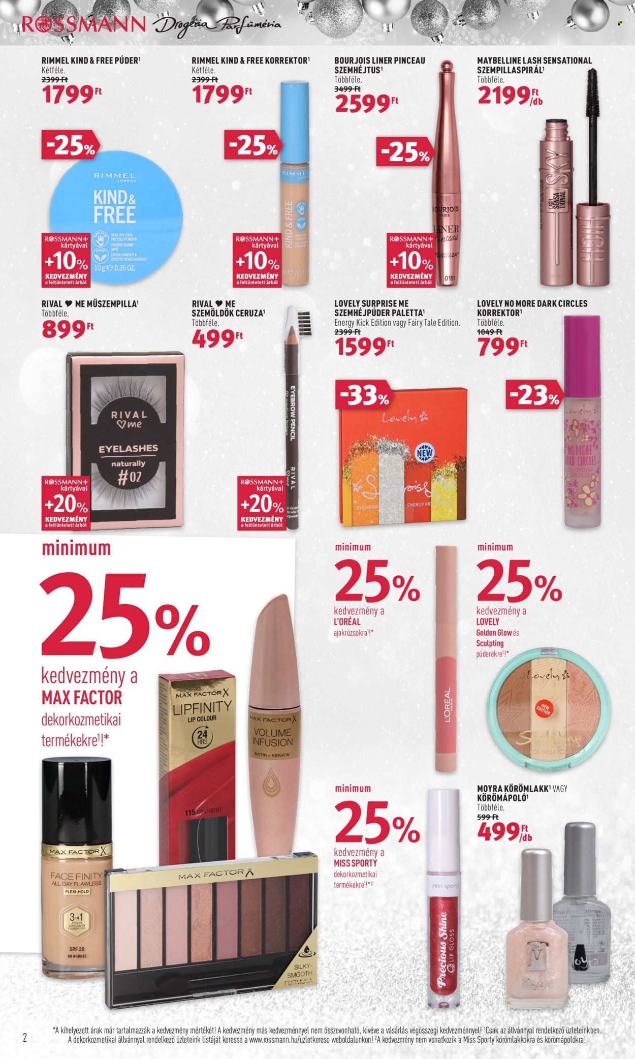 Rossmann akciós újságok - 2021.12.06 - 2021.12.10. Oldal 2