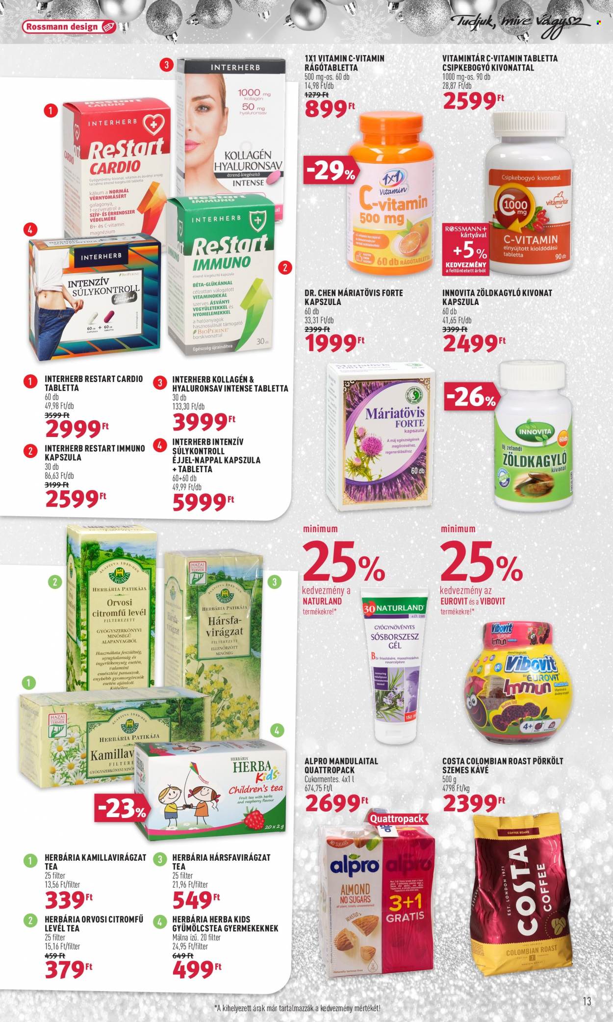 Rossmann akciós újságok - 2021.12.06 - 2021.12.10. Oldal 13