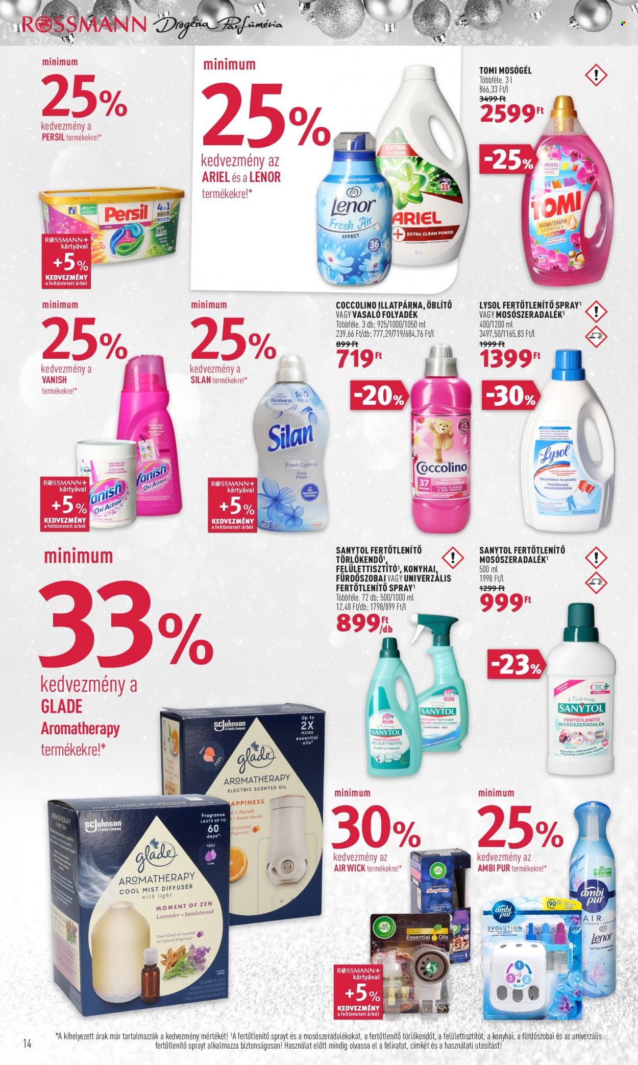 Rossmann akciós újságok - 2021.12.06 - 2021.12.10. Oldal 14