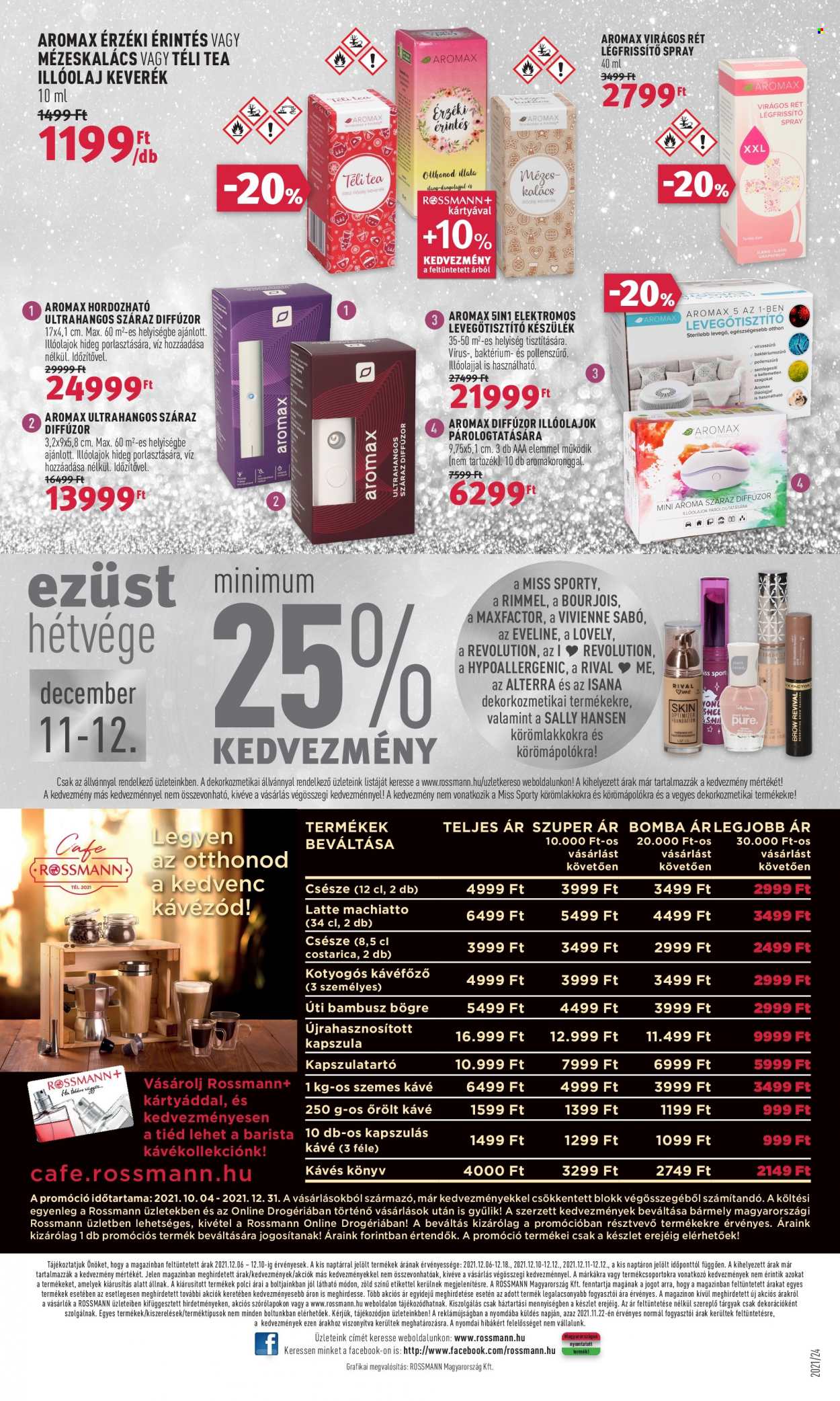 Rossmann akciós újságok - 2021.12.06 - 2021.12.10. Oldal 16