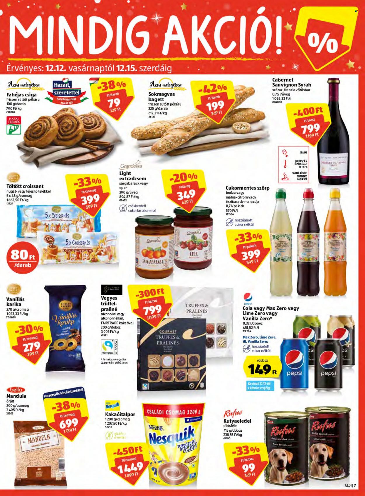 Aldi akciós újságok - 2021.12.09 - 2021.12.15. Oldal 7