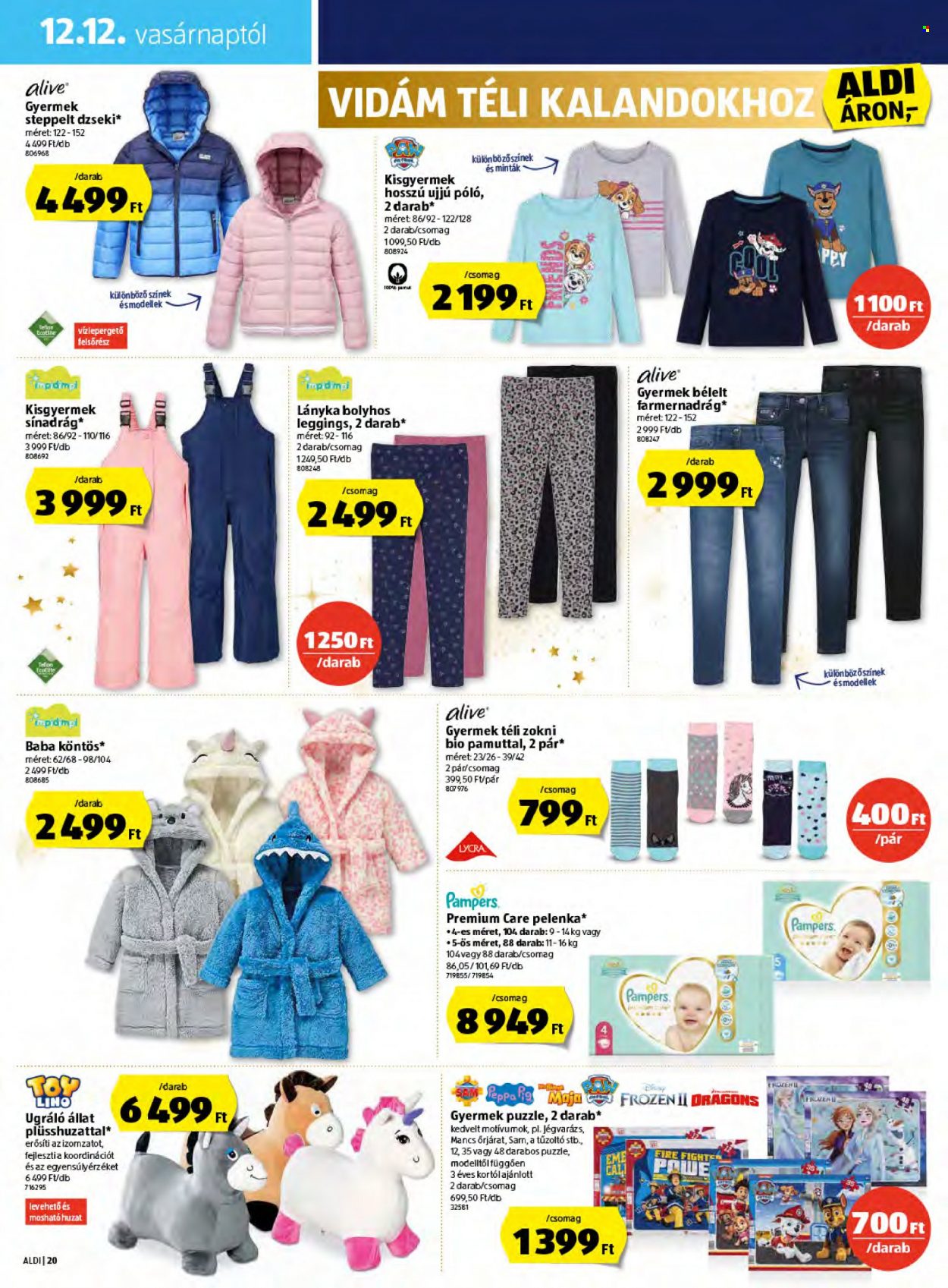 Aldi akciós újságok - 2021.12.09 - 2021.12.15. Oldal 20