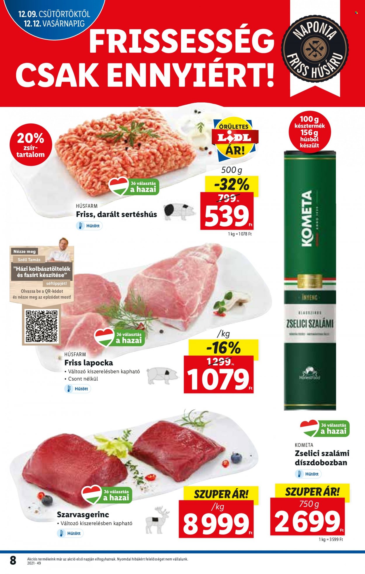 Lidl akciós újságok - 2021.12.09 - 2021.12.15. Oldal 8