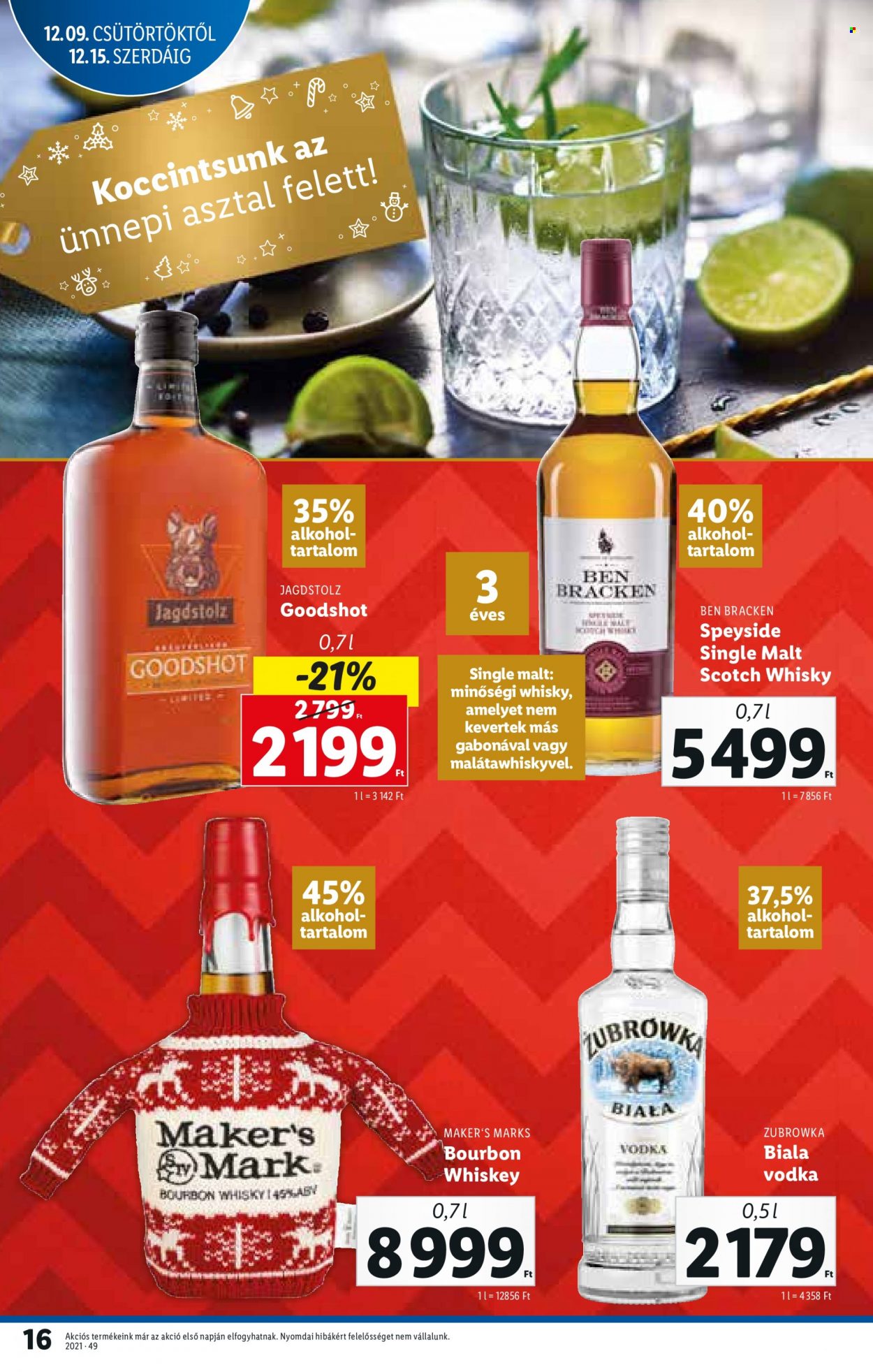 Lidl akciós újságok - 2021.12.09 - 2021.12.15. Oldal 16