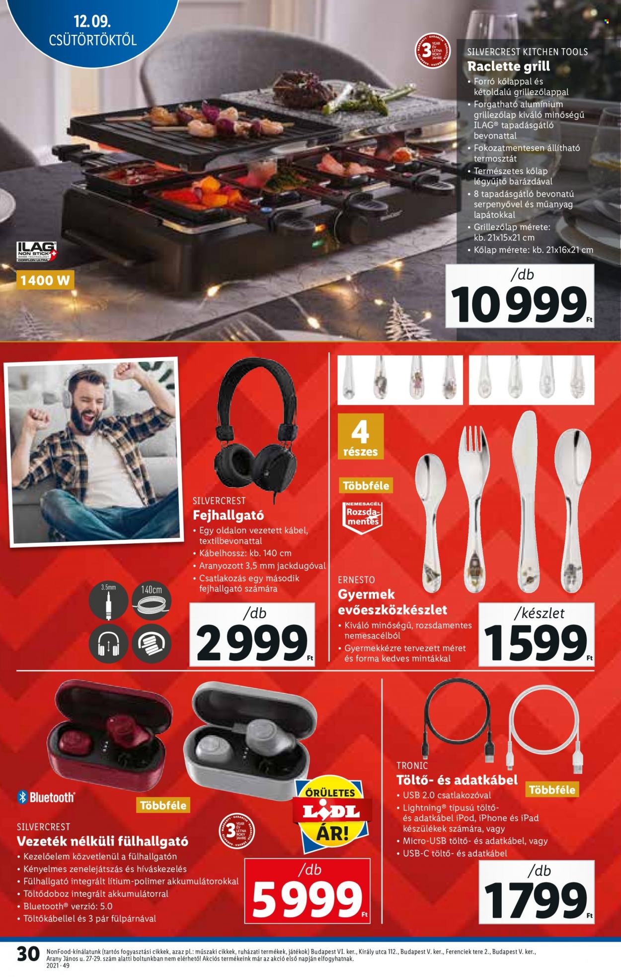 Lidl akciós újságok - 2021.12.09 - 2021.12.15. Oldal 30