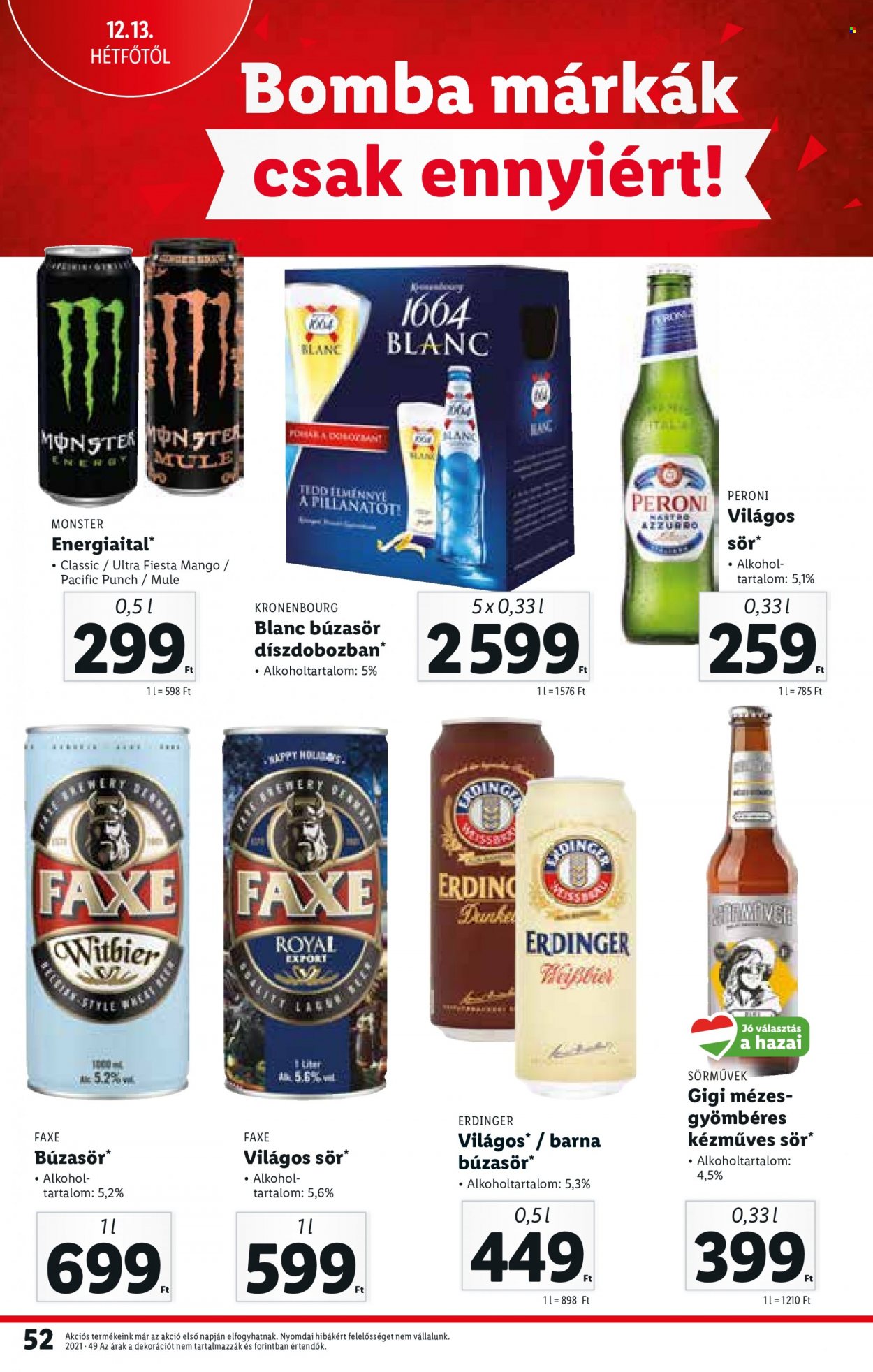 Lidl akciós újságok - 2021.12.09 - 2021.12.15. Oldal 52