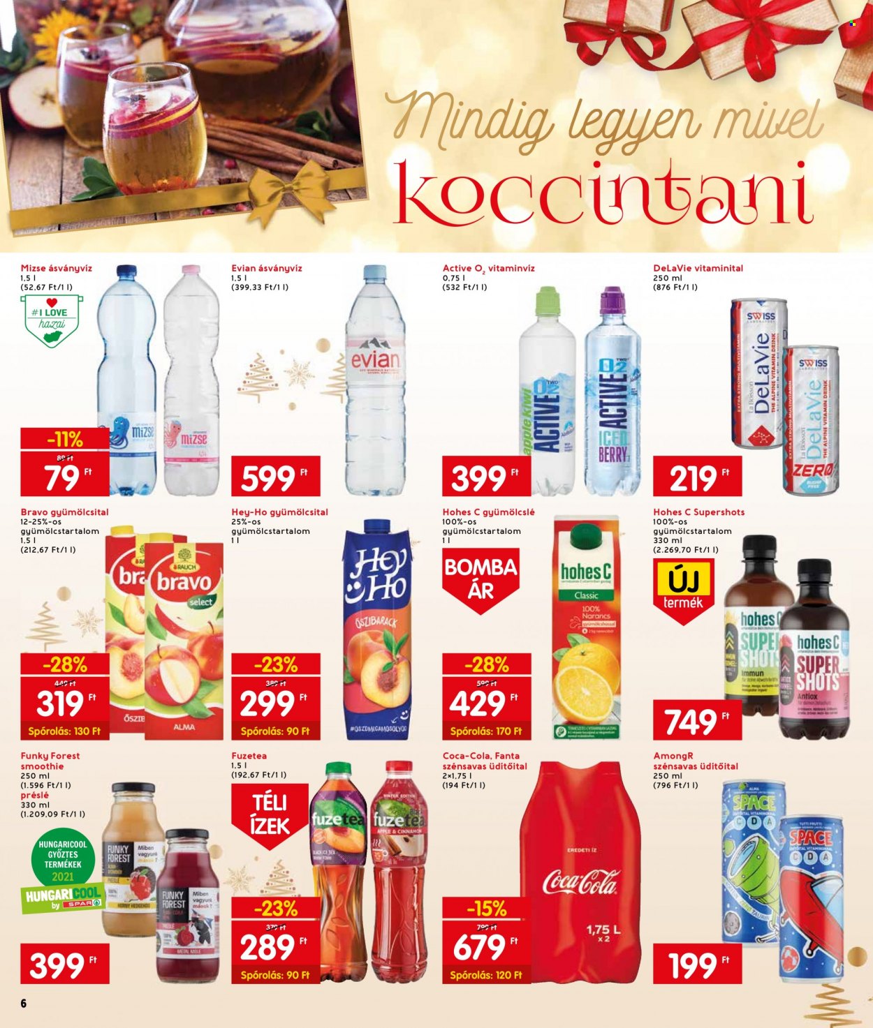 INTERSPAR akciós újságok - 2021.12.09 - 2021.12.15. Oldal 6