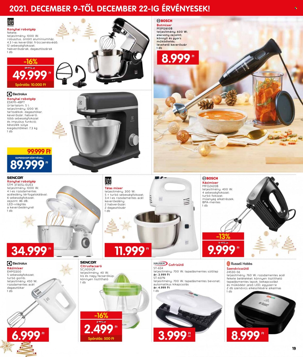 INTERSPAR akciós újságok - 2021.12.09 - 2021.12.15. Oldal 19