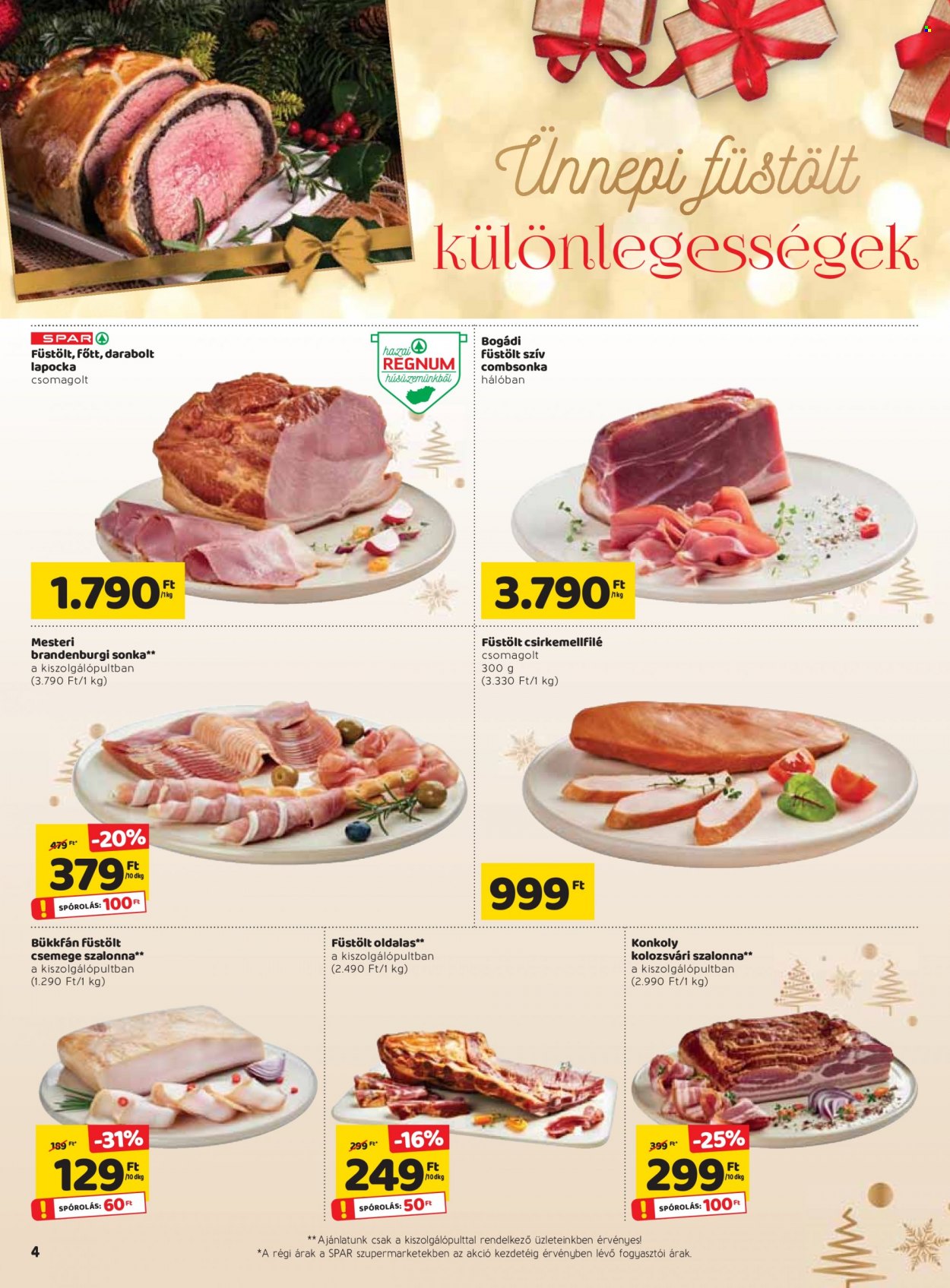 SPAR akciós újságok - 2021.12.09 - 2021.12.15. Oldal 4