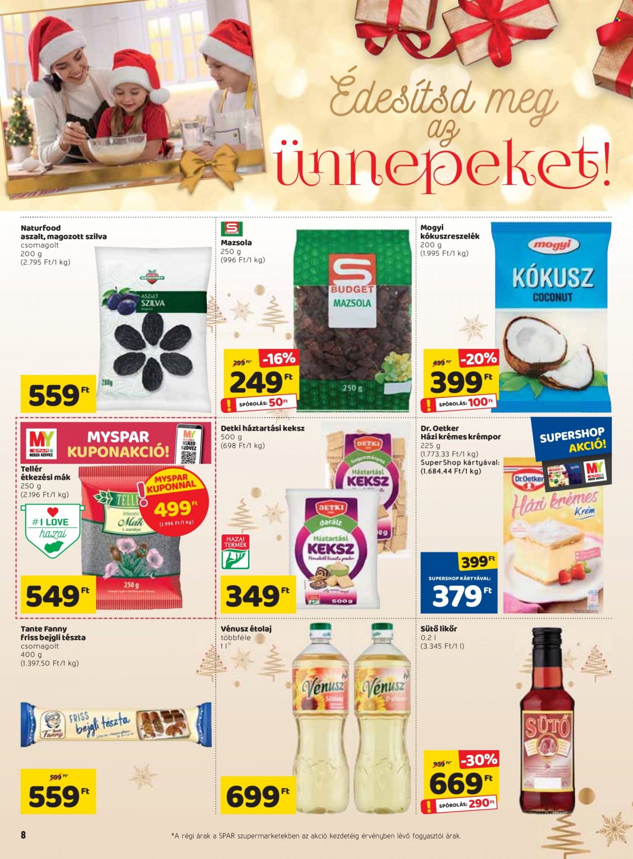 SPAR akciós újságok - 2021.12.09 - 2021.12.15. Oldal 8