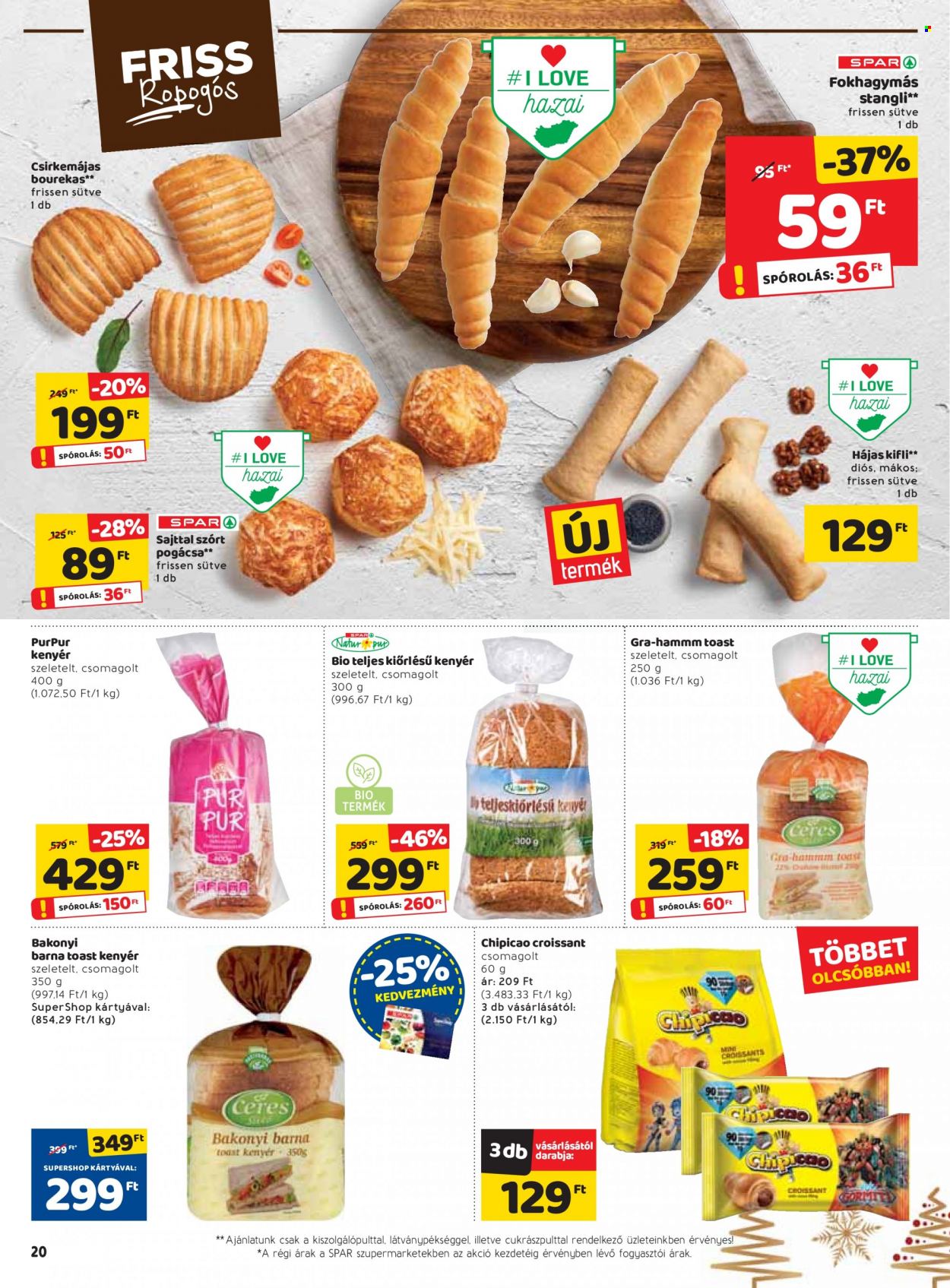 SPAR akciós újságok - 2021.12.09 - 2021.12.15. Oldal 20