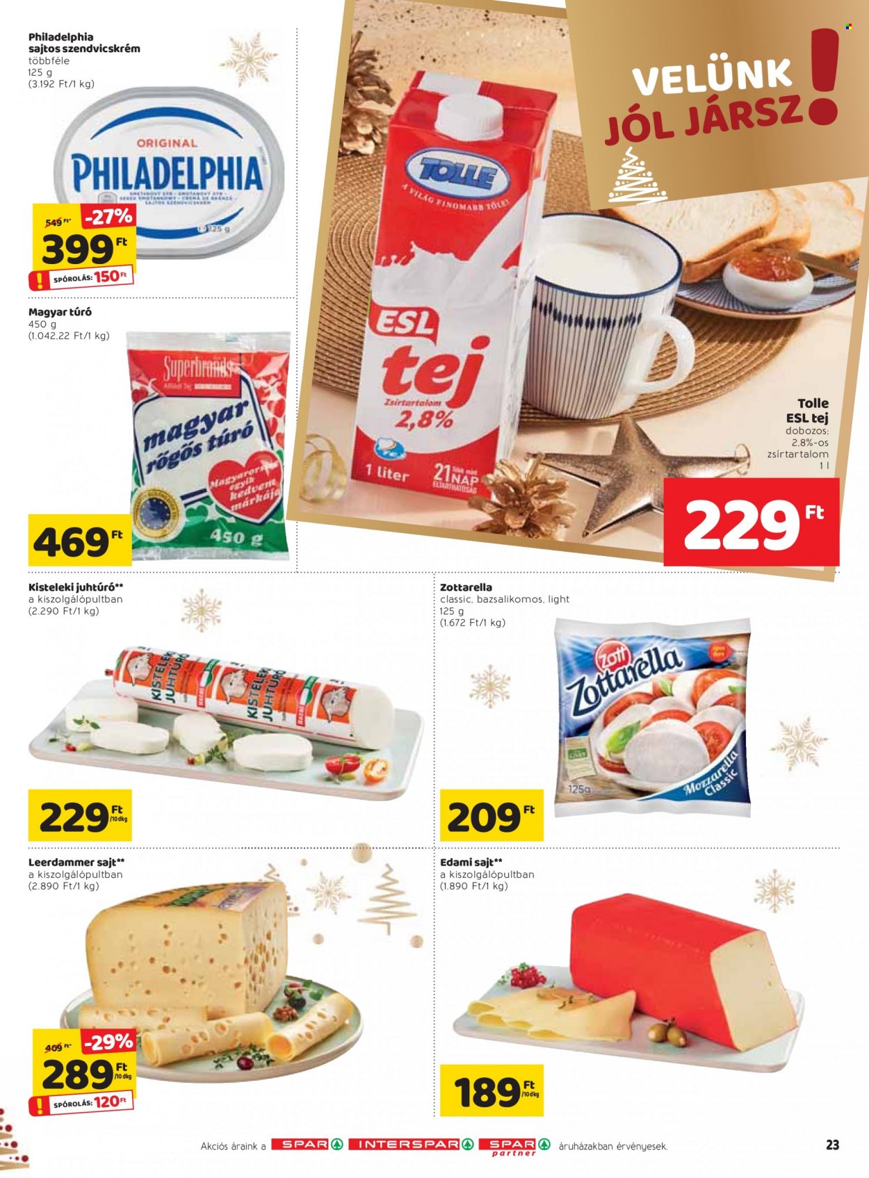 SPAR akciós újságok - 2021.12.09 - 2021.12.15. Oldal 23