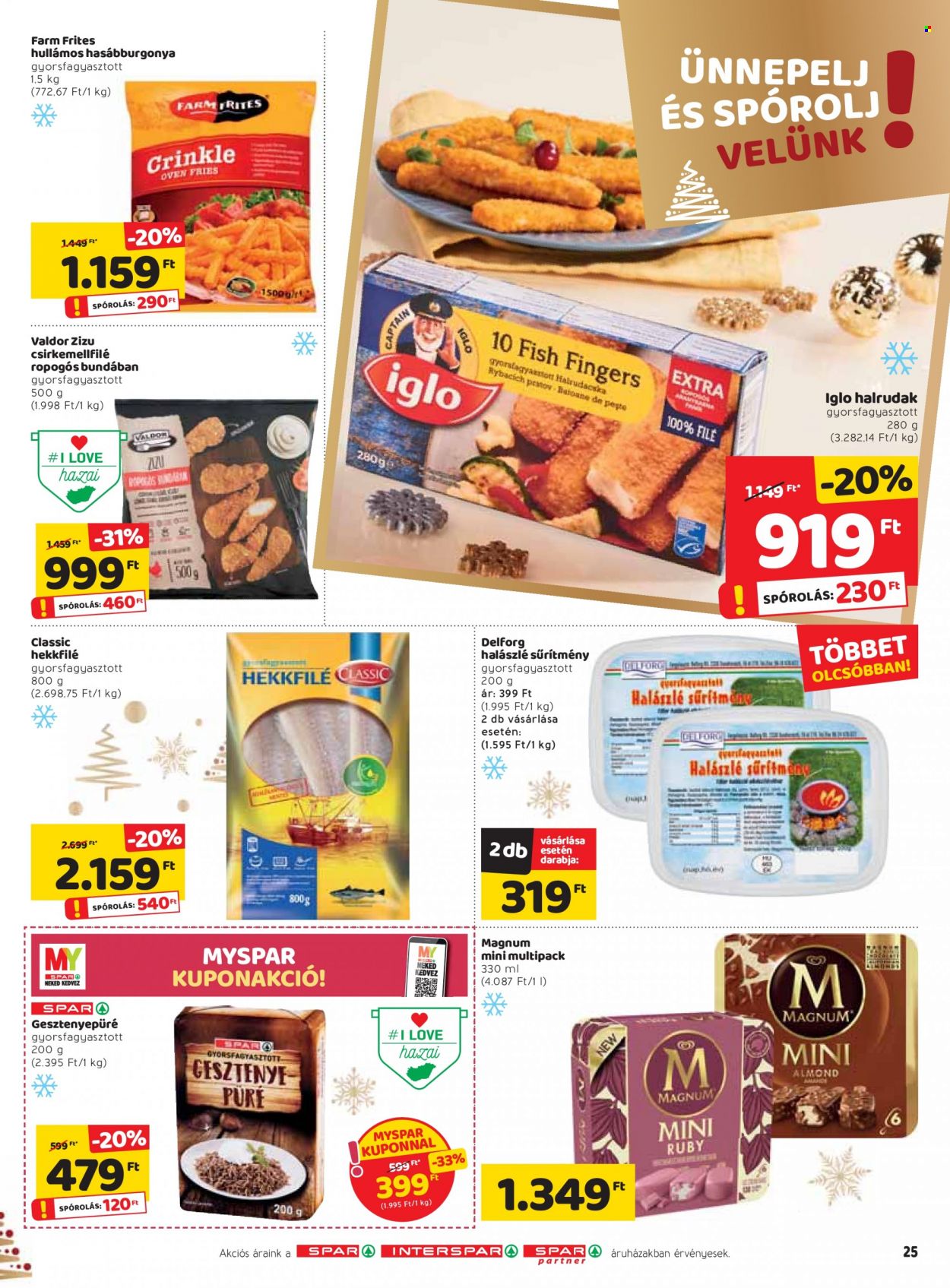 SPAR akciós újságok - 2021.12.09 - 2021.12.15. Oldal 25