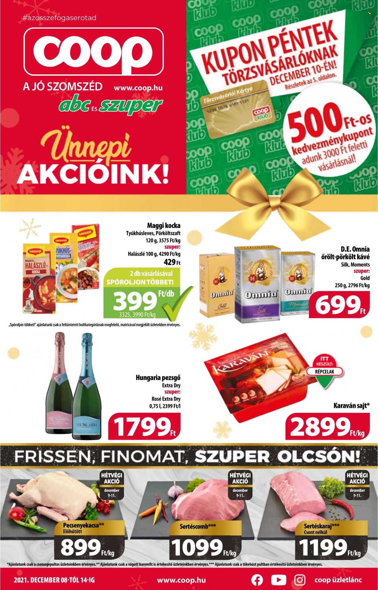 Coop akciós újságok - 2021.12.08 - 2021.12.14. Oldal 1