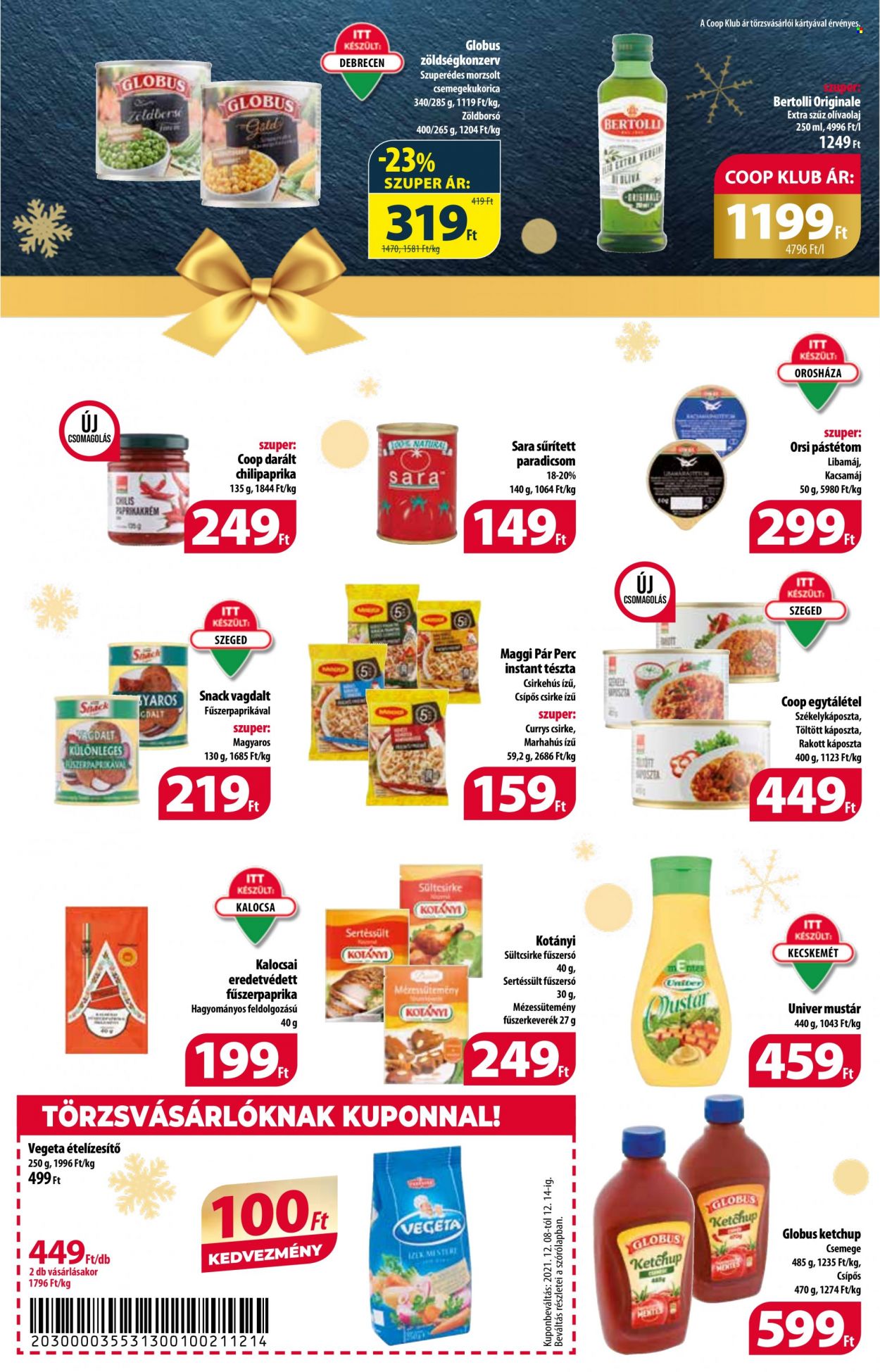 Coop akciós újságok - 2021.12.08 - 2021.12.14. Oldal 6