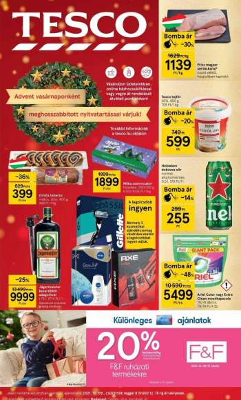 Újság TESCO - 2021.12.09 - 2021.12.15.