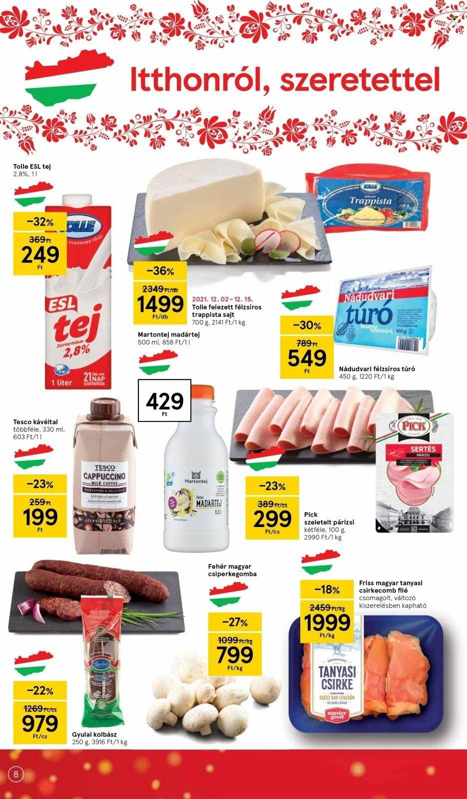TESCO akciós újságok - 2021.12.09 - 2021.12.15. Oldal 8