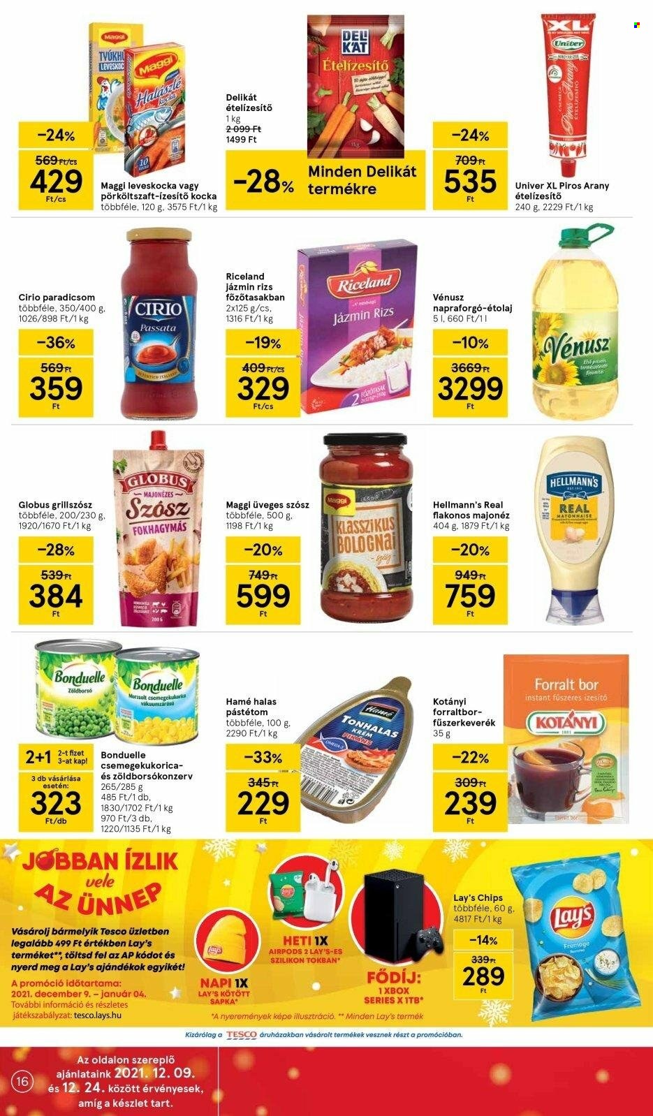 TESCO akciós újságok - 2021.12.09 - 2021.12.15. Oldal 16