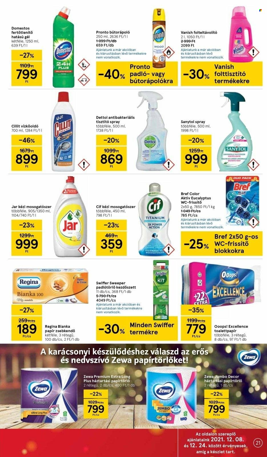 TESCO akciós újságok - 2021.12.09 - 2021.12.15. Oldal 21