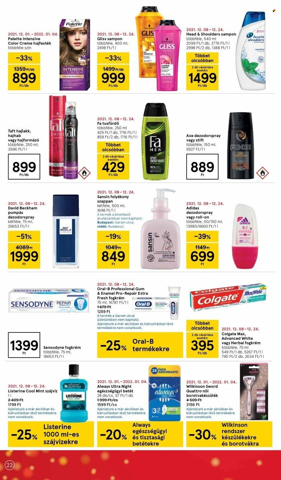 TESCO akciós újságok - 2021.12.09 - 2021.12.15. Oldal 22