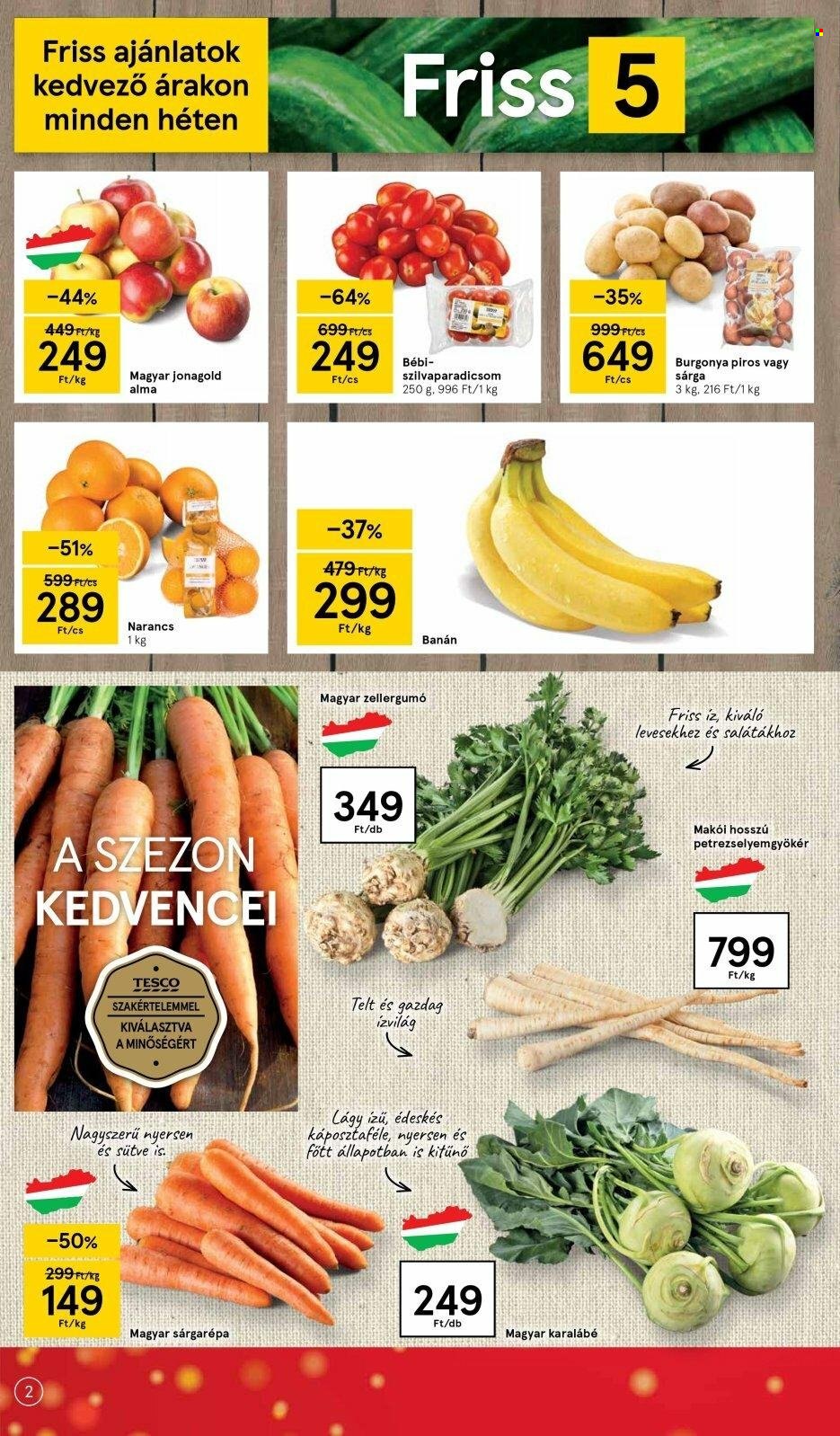 TESCO akciós újságok - 2021.12.09 - 2021.12.15. Oldal 2