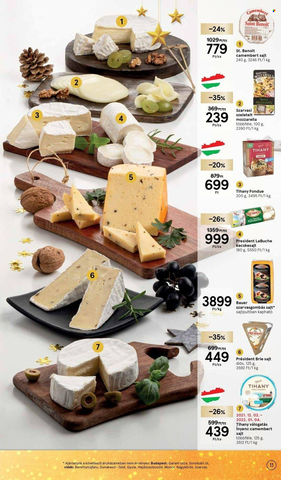 TESCO akciós újságok - 2021.12.08 - 2021.12.24. Oldal 11