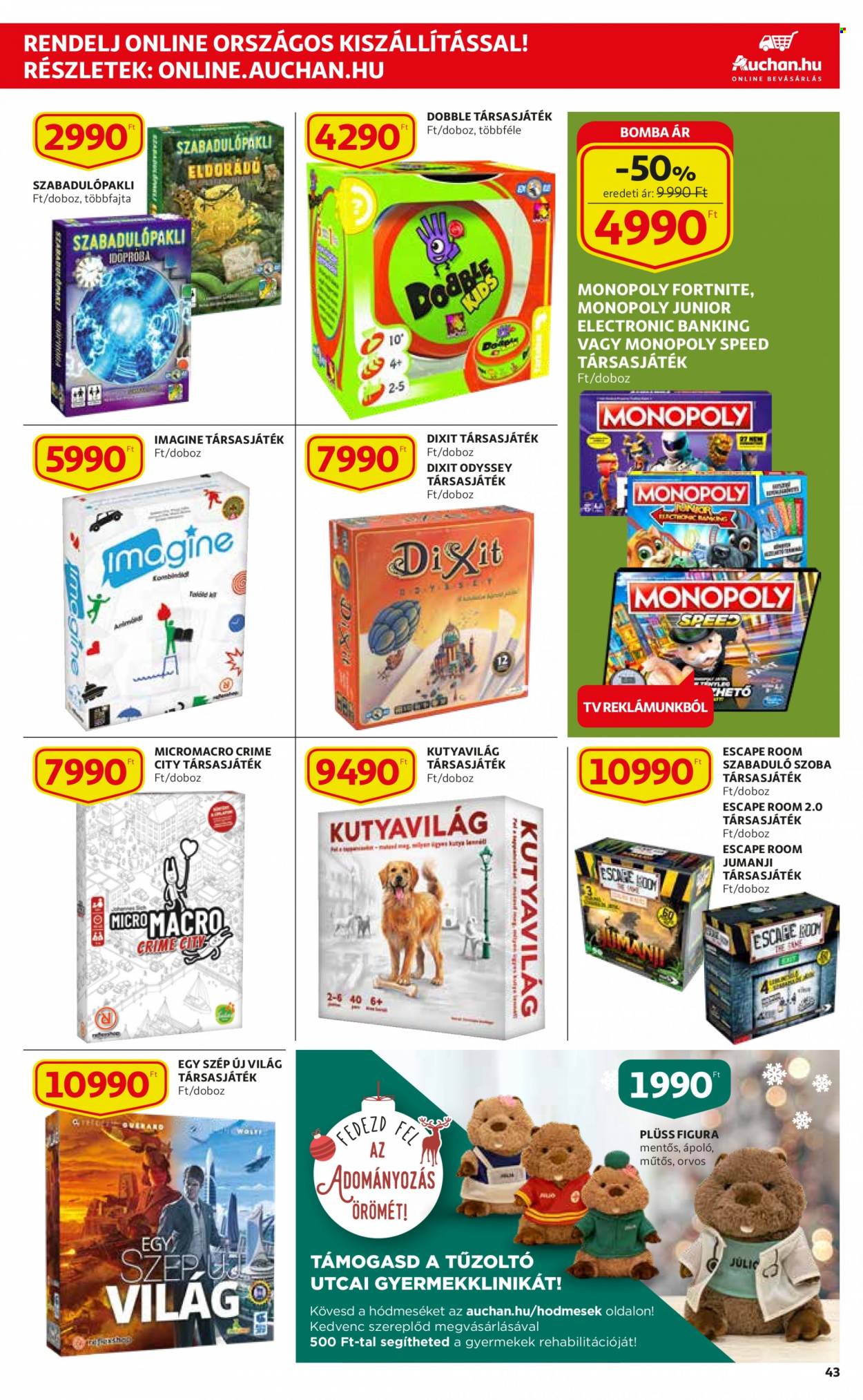 Auchan akciós újságok - 2021.12.09 - 2021.12.15. Oldal 43