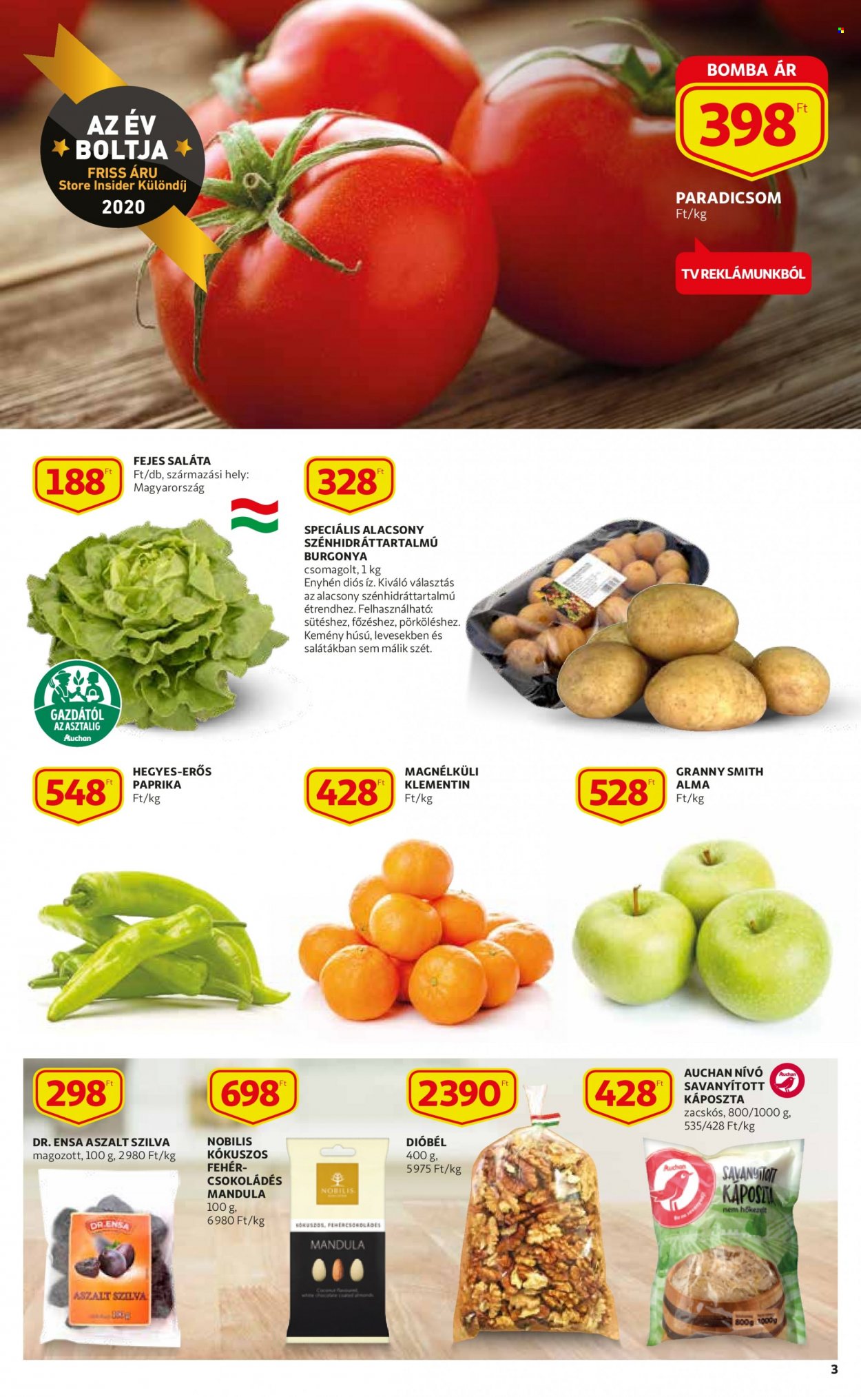 Auchan akciós újságok - 2021.12.09 - 2021.12.15. Oldal 3