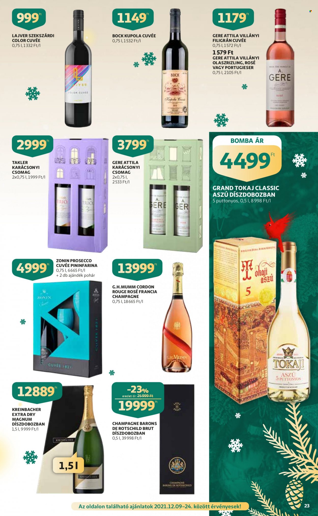 Auchan akciós újságok - 2021.12.09 - 2021.12.15. Oldal 23